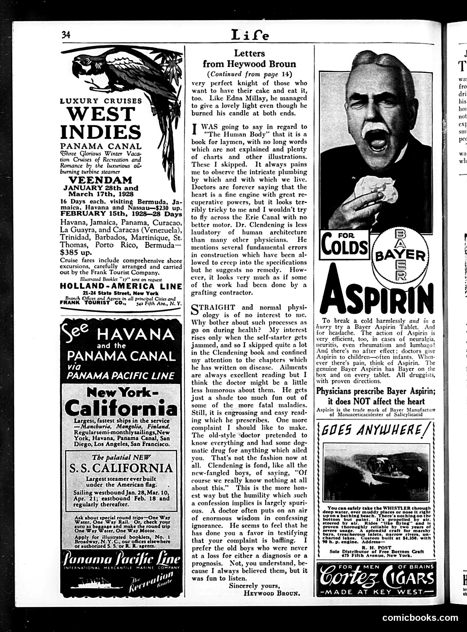 Life — January 19, 1928 — page 36 of 38