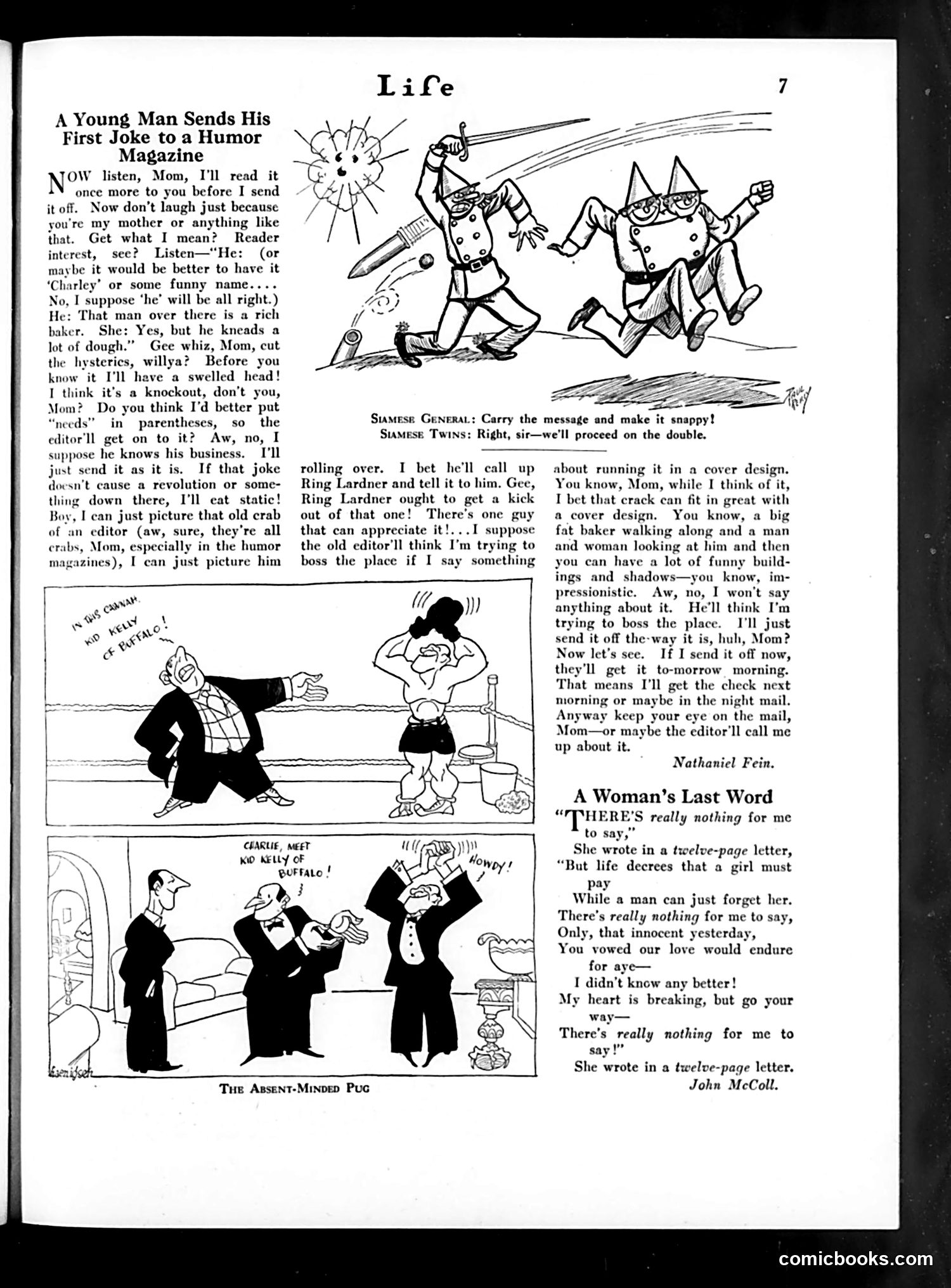 Life — January 26, 1928 — page 9 of 34