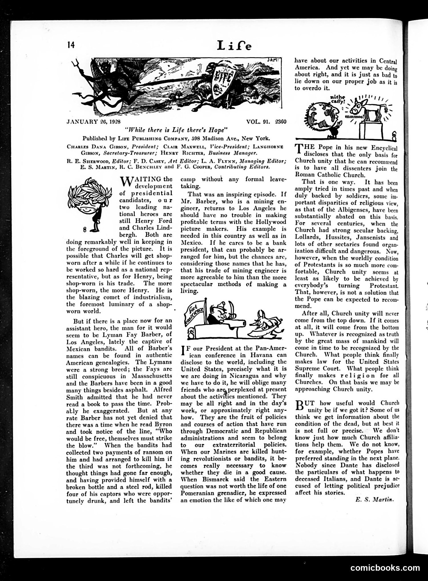 Life — January 26, 1928 — page 16 of 34