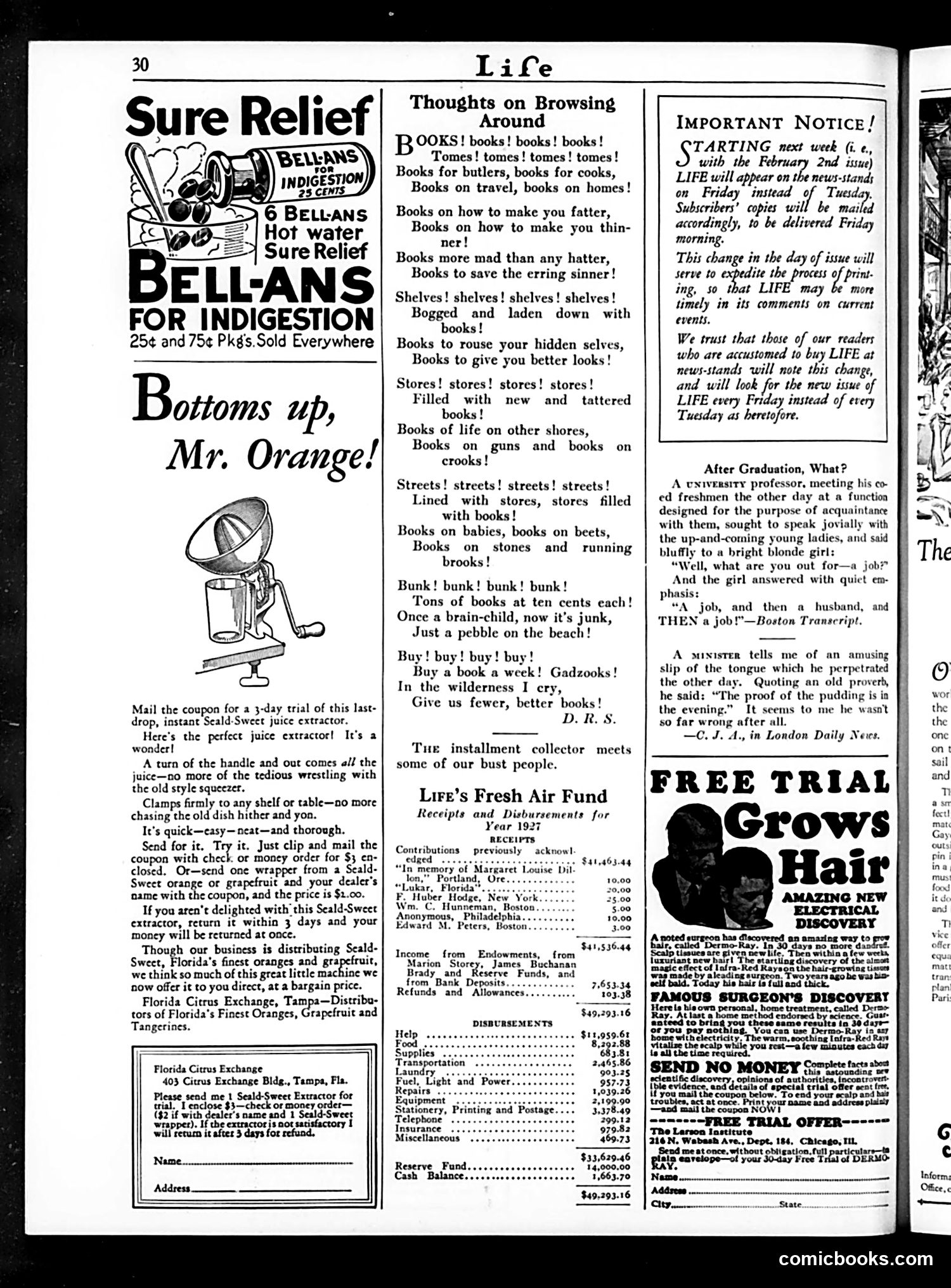 Life — January 26, 1928 — page 32 of 34