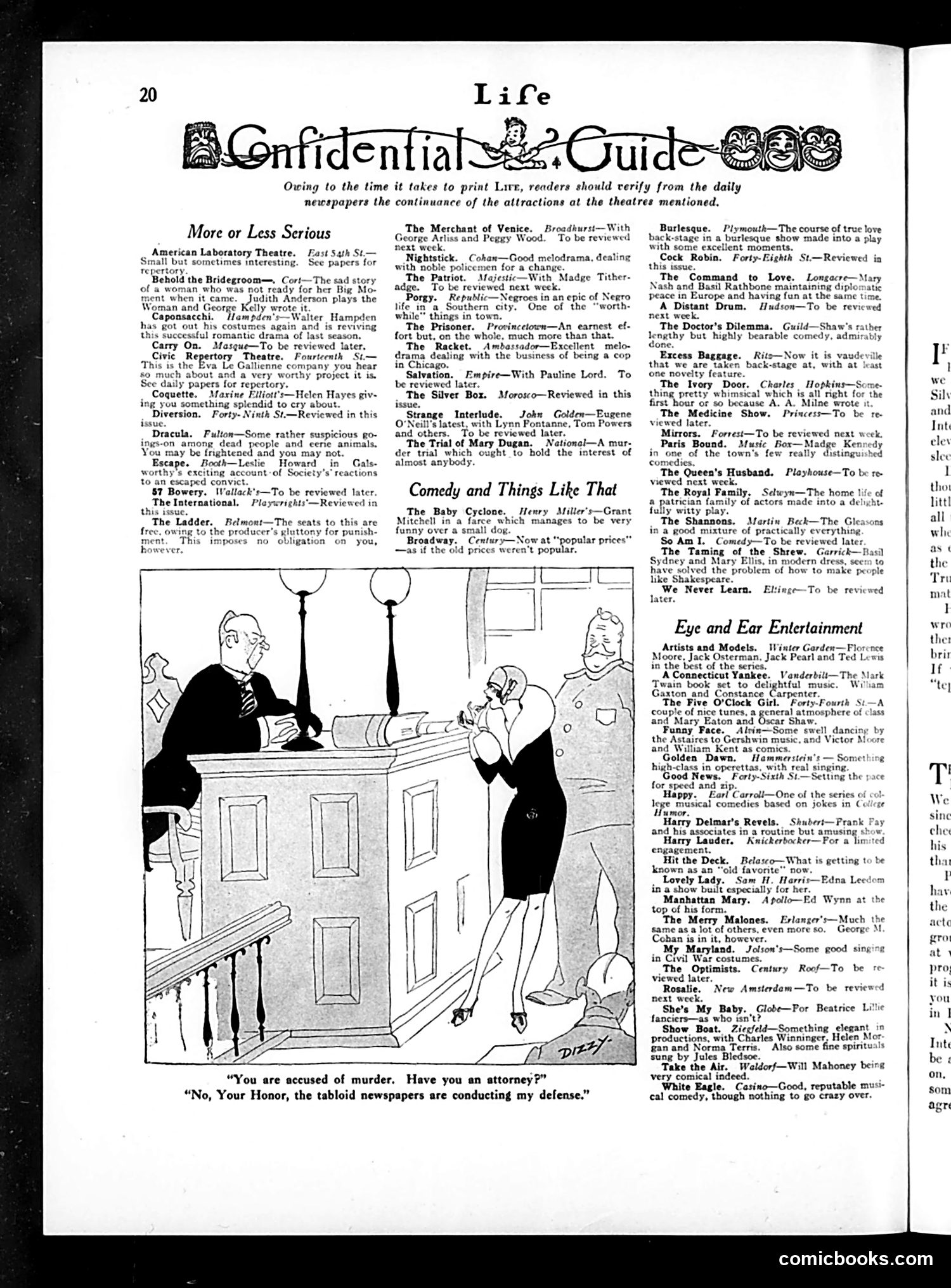 Life — February 2, 1928 — page 22 of 38