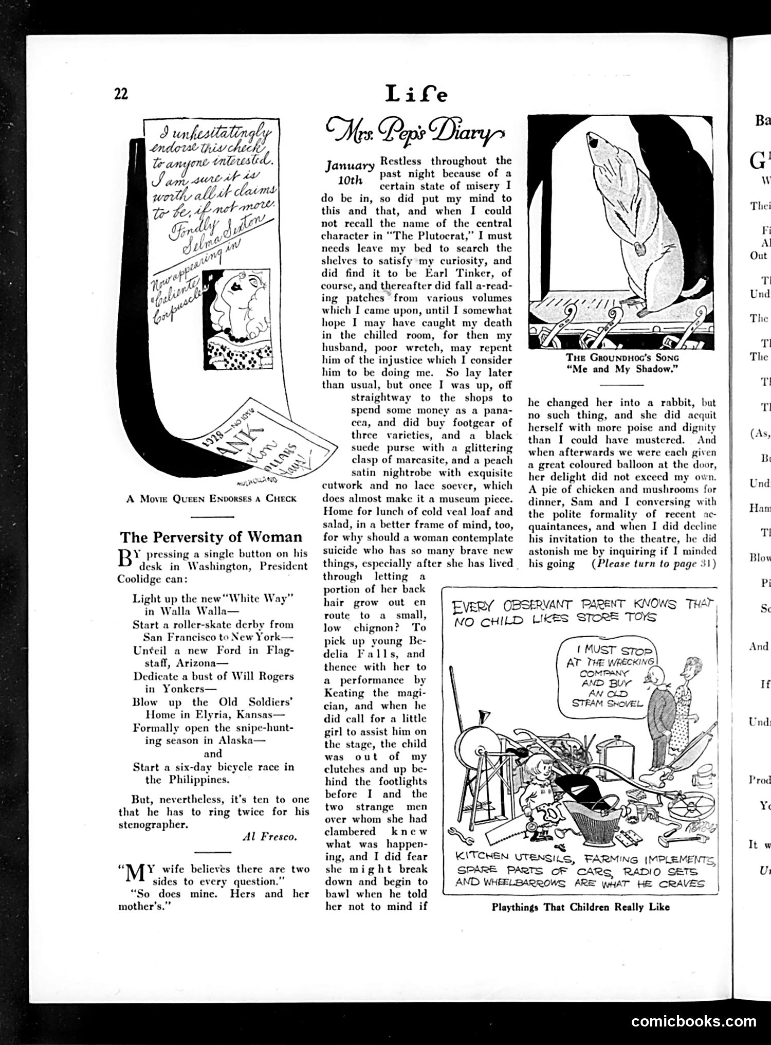 Life — February 2, 1928 — page 24 of 38
