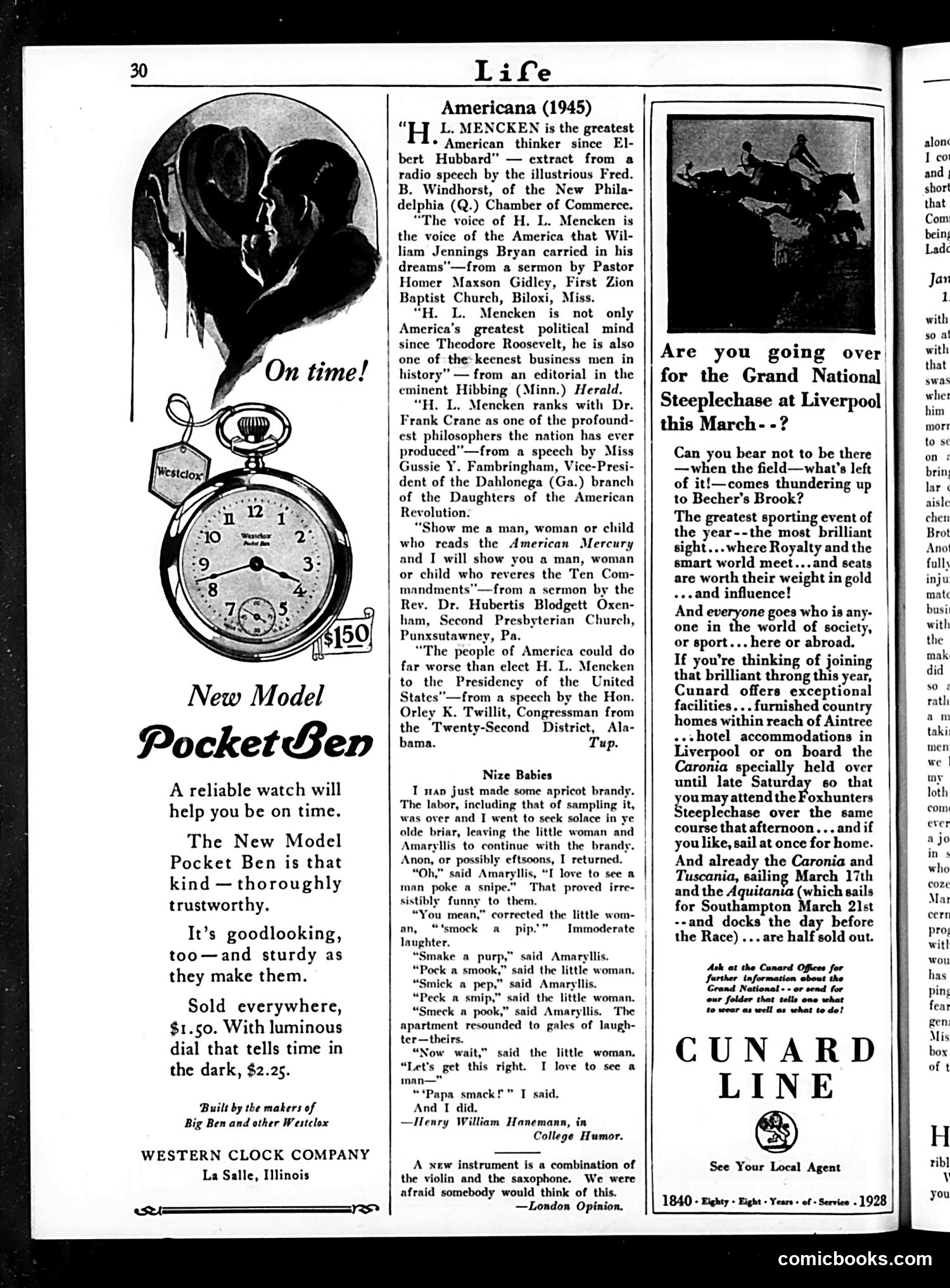 Life — February 2, 1928 — page 32 of 38