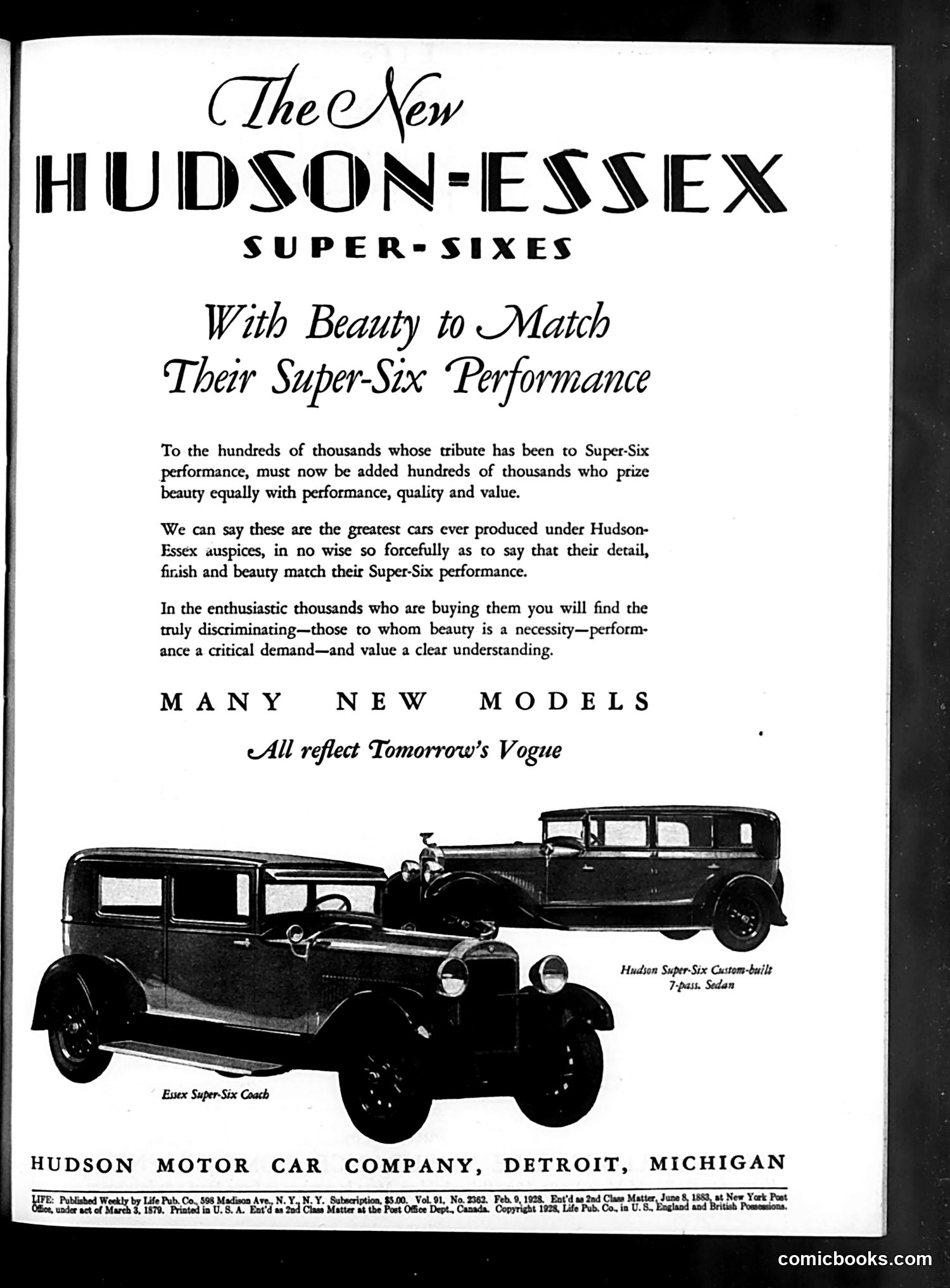 Life — February 9, 1928 — page 3 of 35