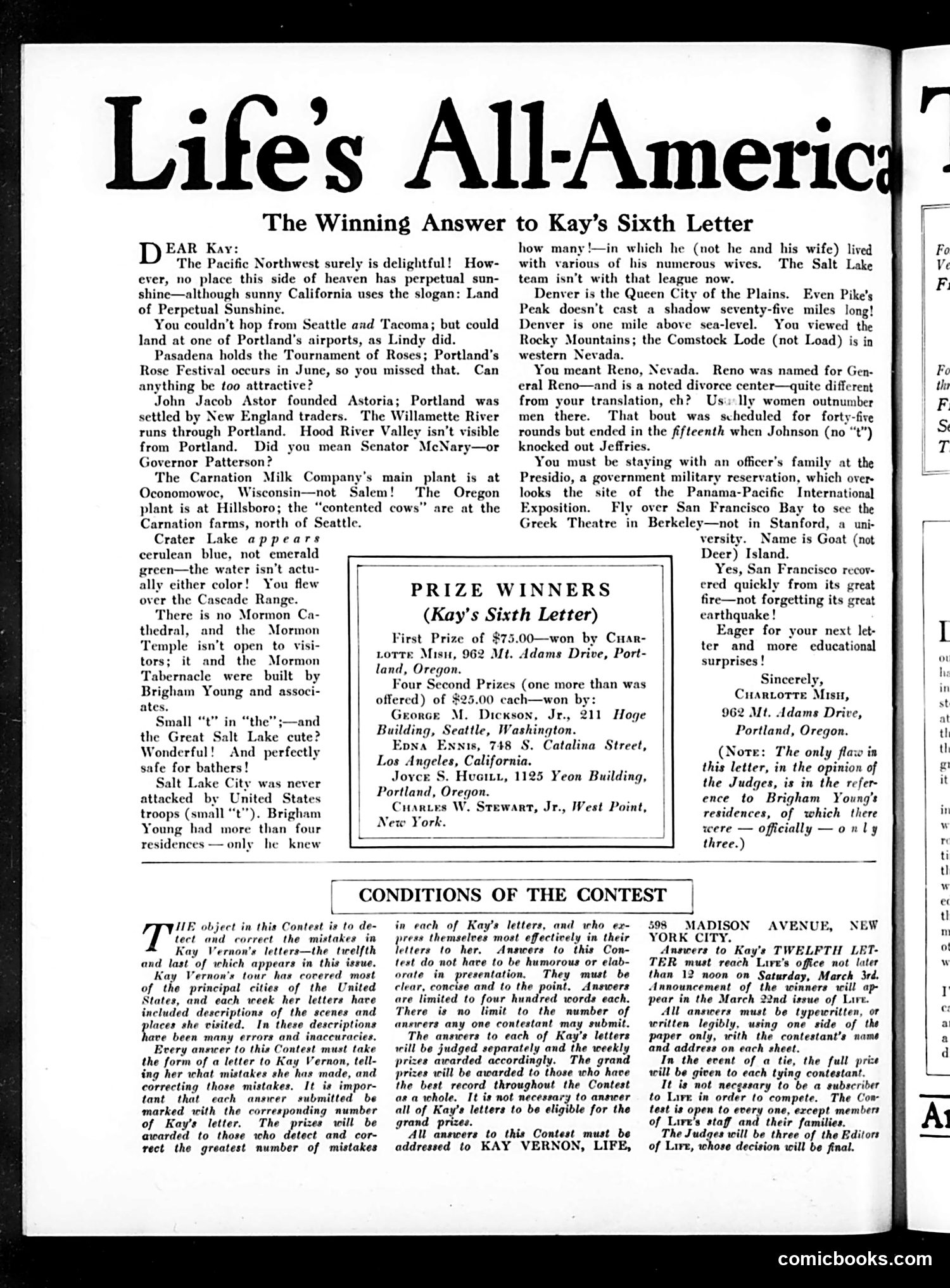 Life — February 9, 1928 — page 8 of 35