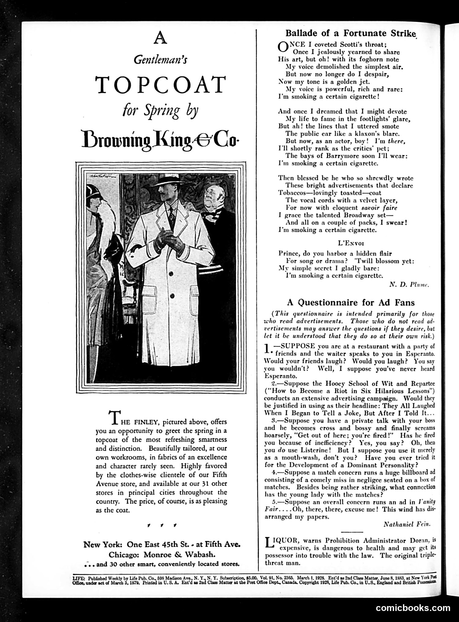Life — March 1, 1928 — page 4 of 42