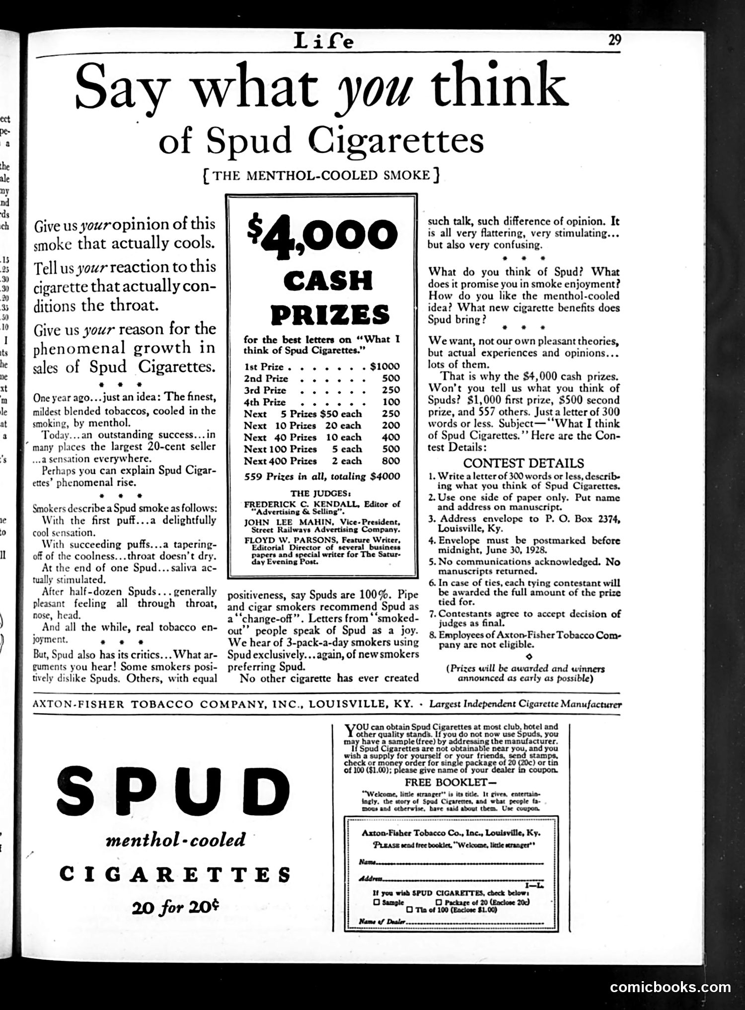 Life — March 1, 1928 — page 31 of 42