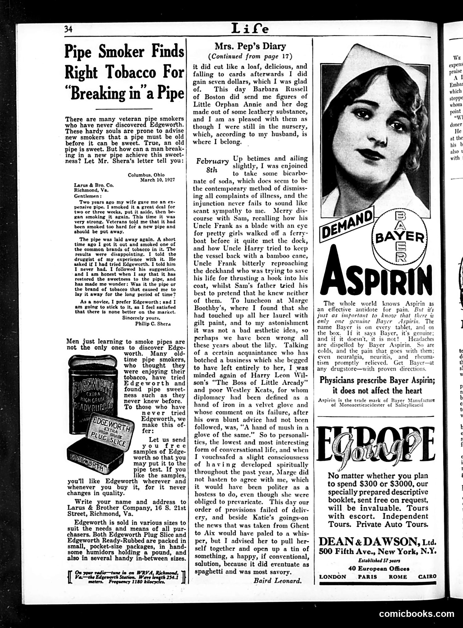 Life — March 1, 1928 — page 36 of 42