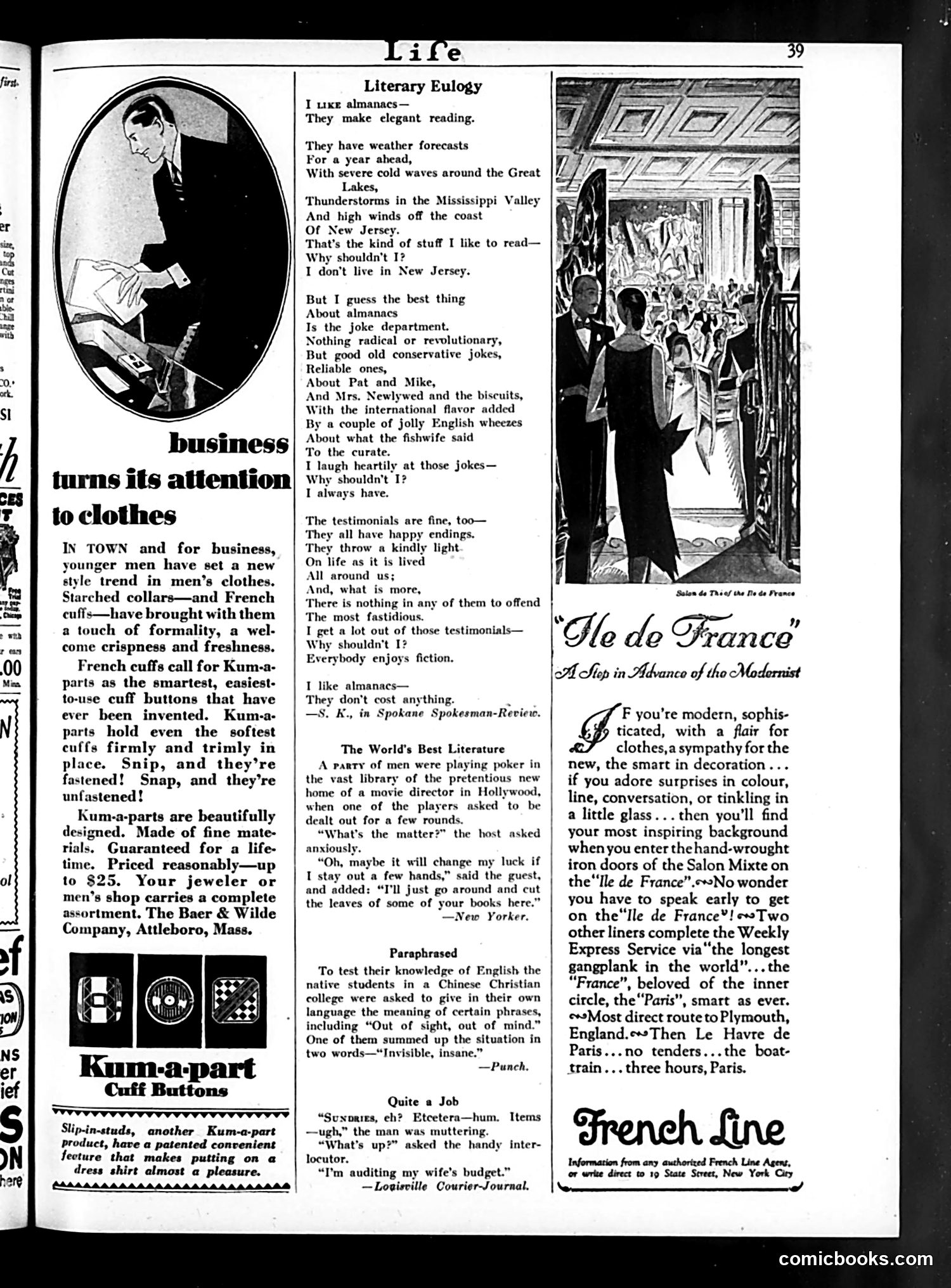 Life — March 8, 1928 — page 41 of 43