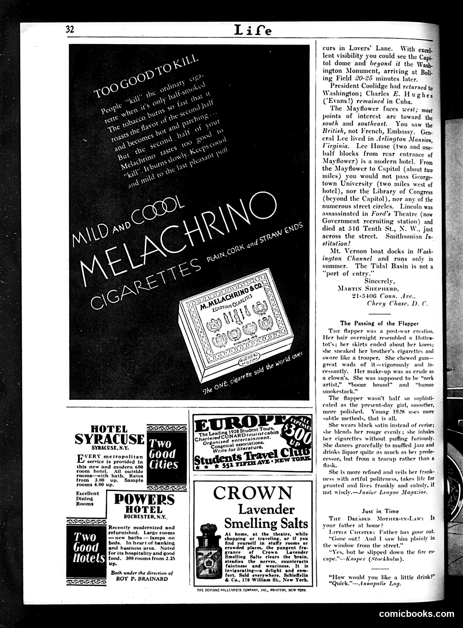Life — March 15, 1928 — page 34 of 34