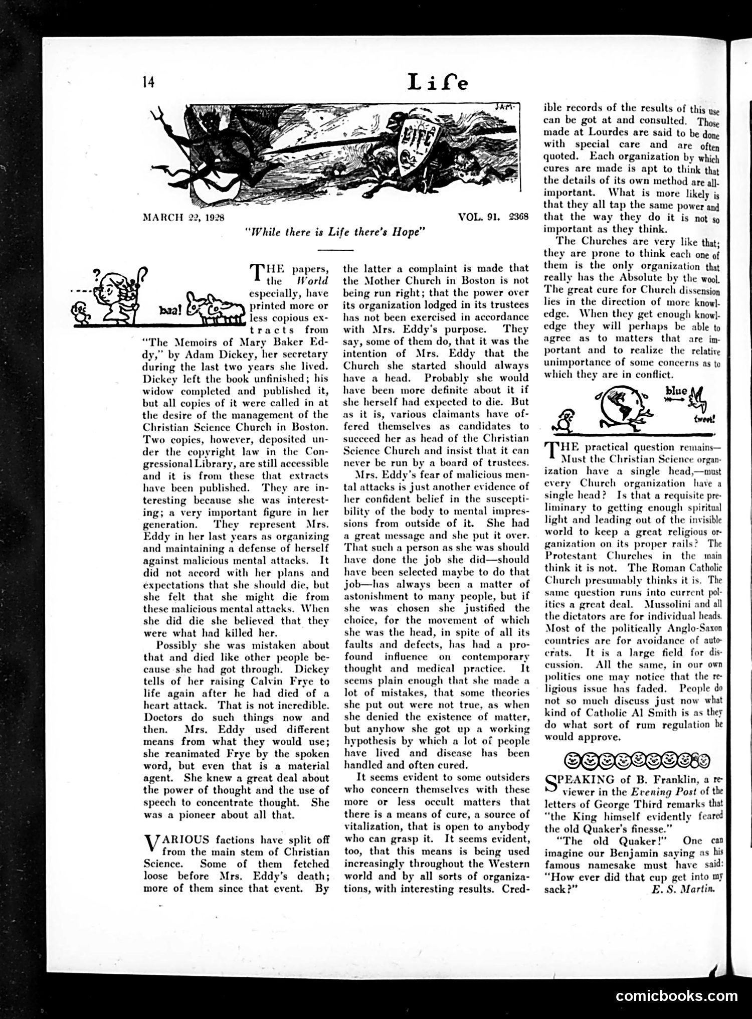 Life — March 22, 1928 — page 16 of 34