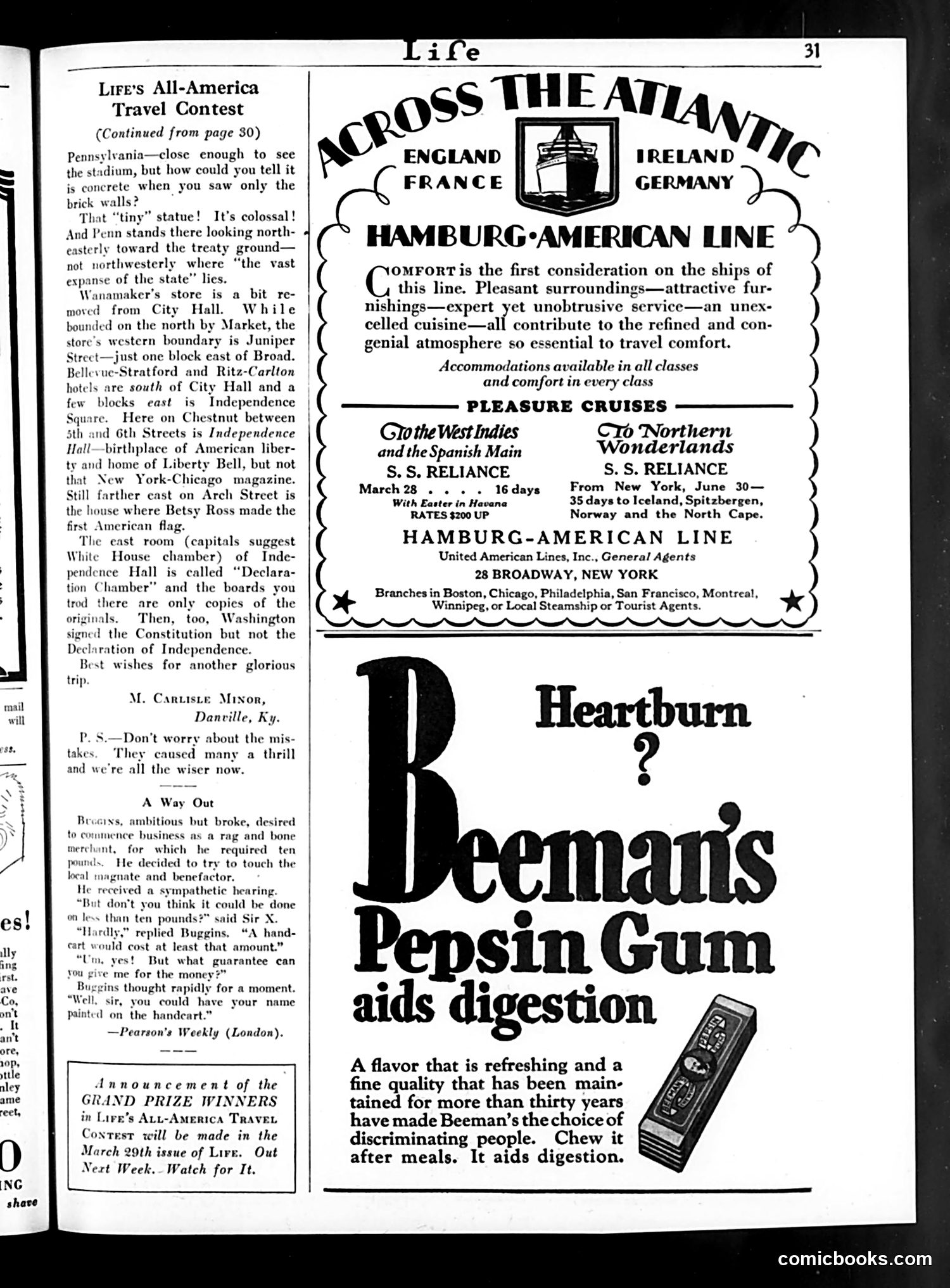 Life — March 22, 1928 — page 33 of 34