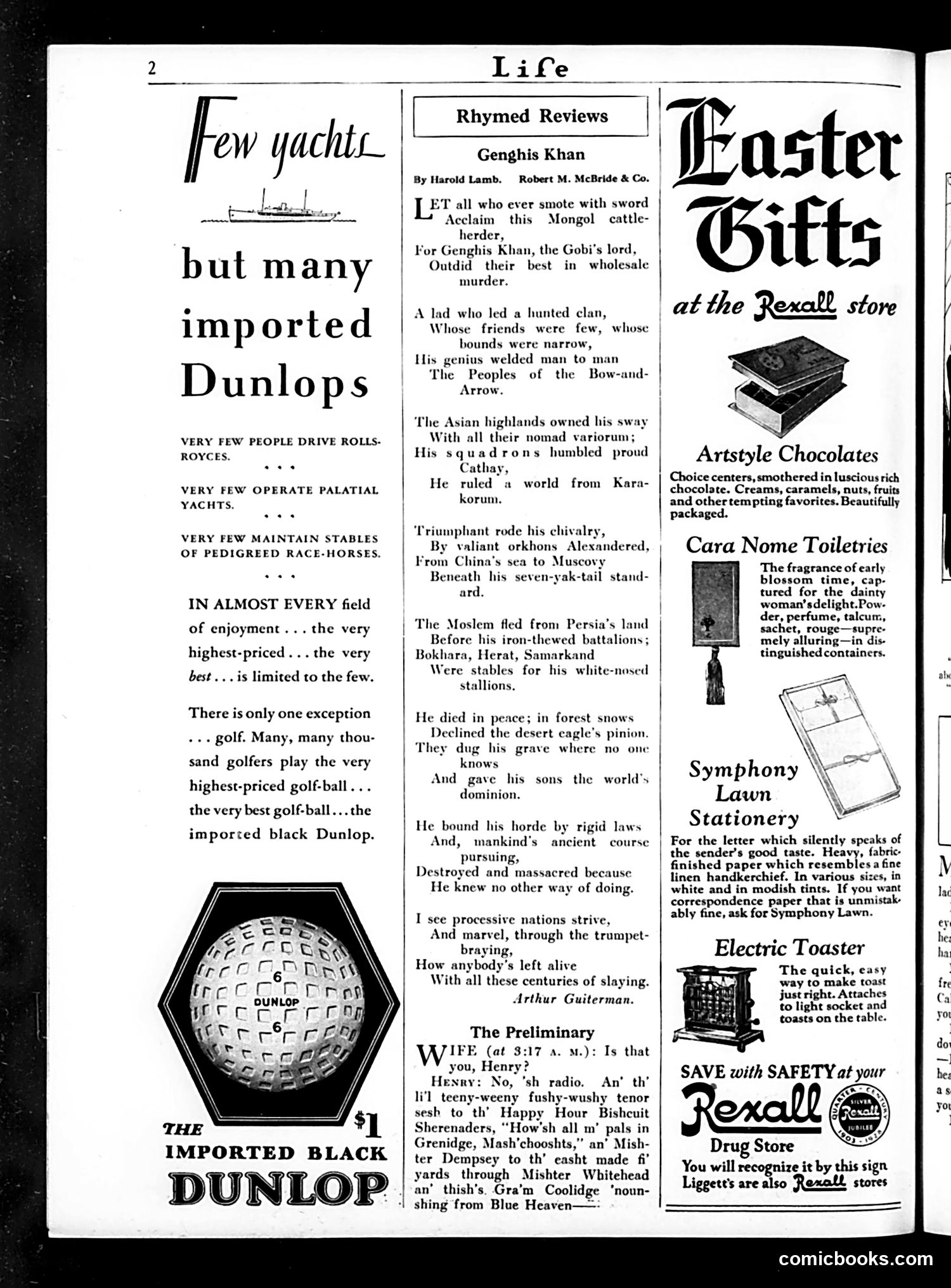 Life — March 29, 1928 — page 4 of 34