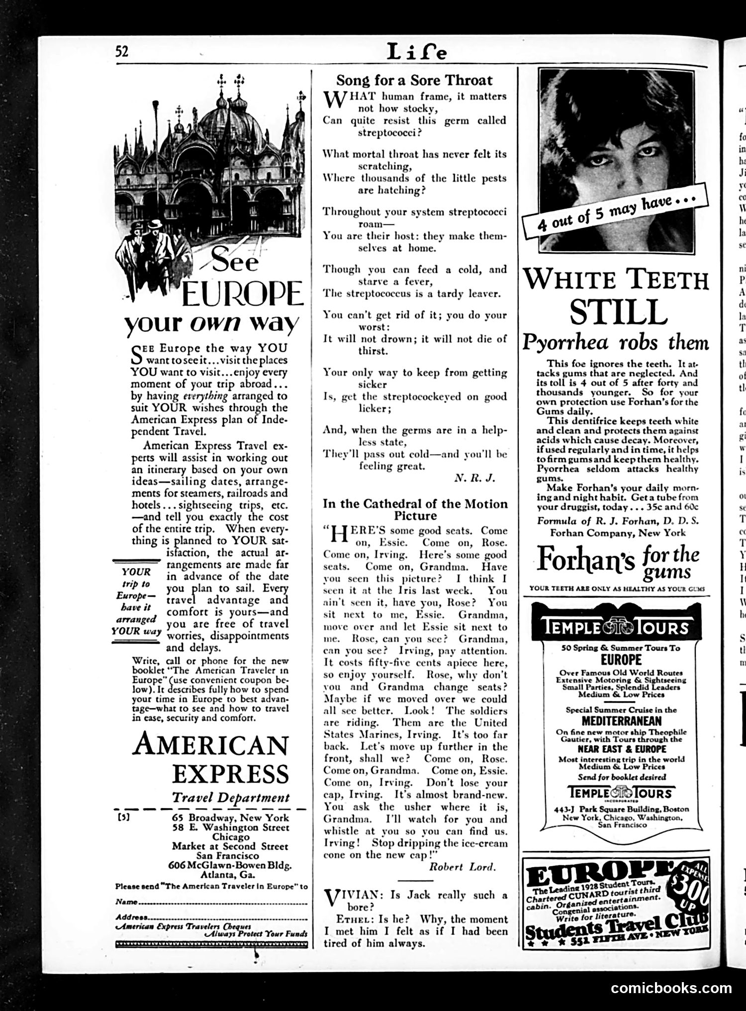 Life — April 5, 1928 — page 54 of 59