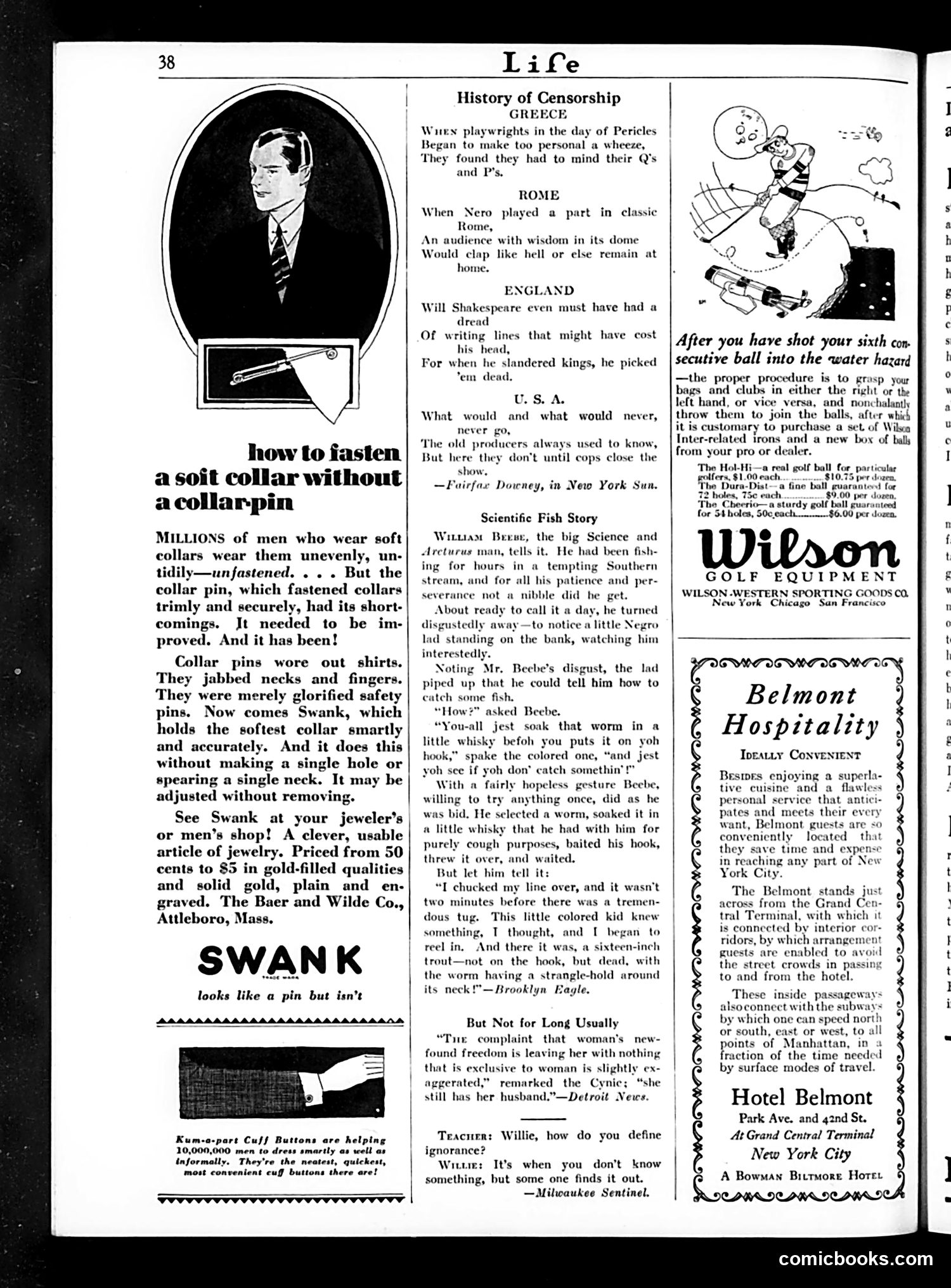 Life — April 19, 1928 — page 40 of 43