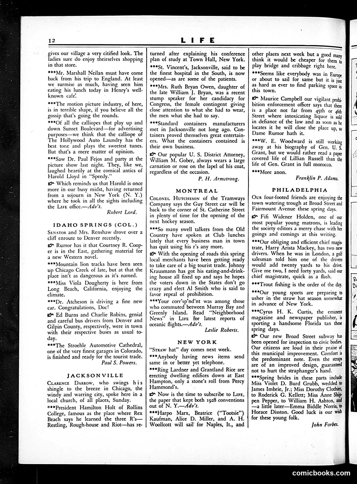 Life — May 10, 1928 — page 14 of 50