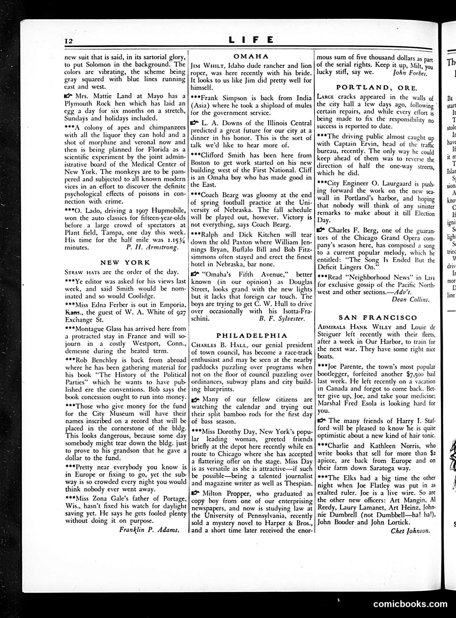 Life — May 17, 1928 — page 14 of 42