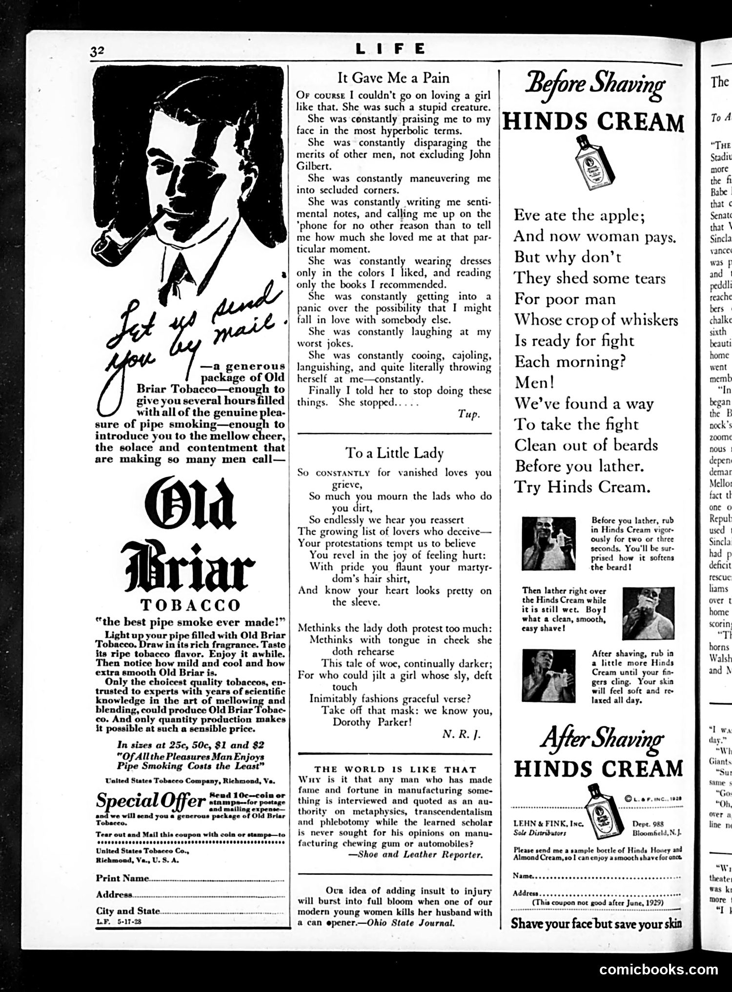 Life — May 17, 1928 — page 34 of 42