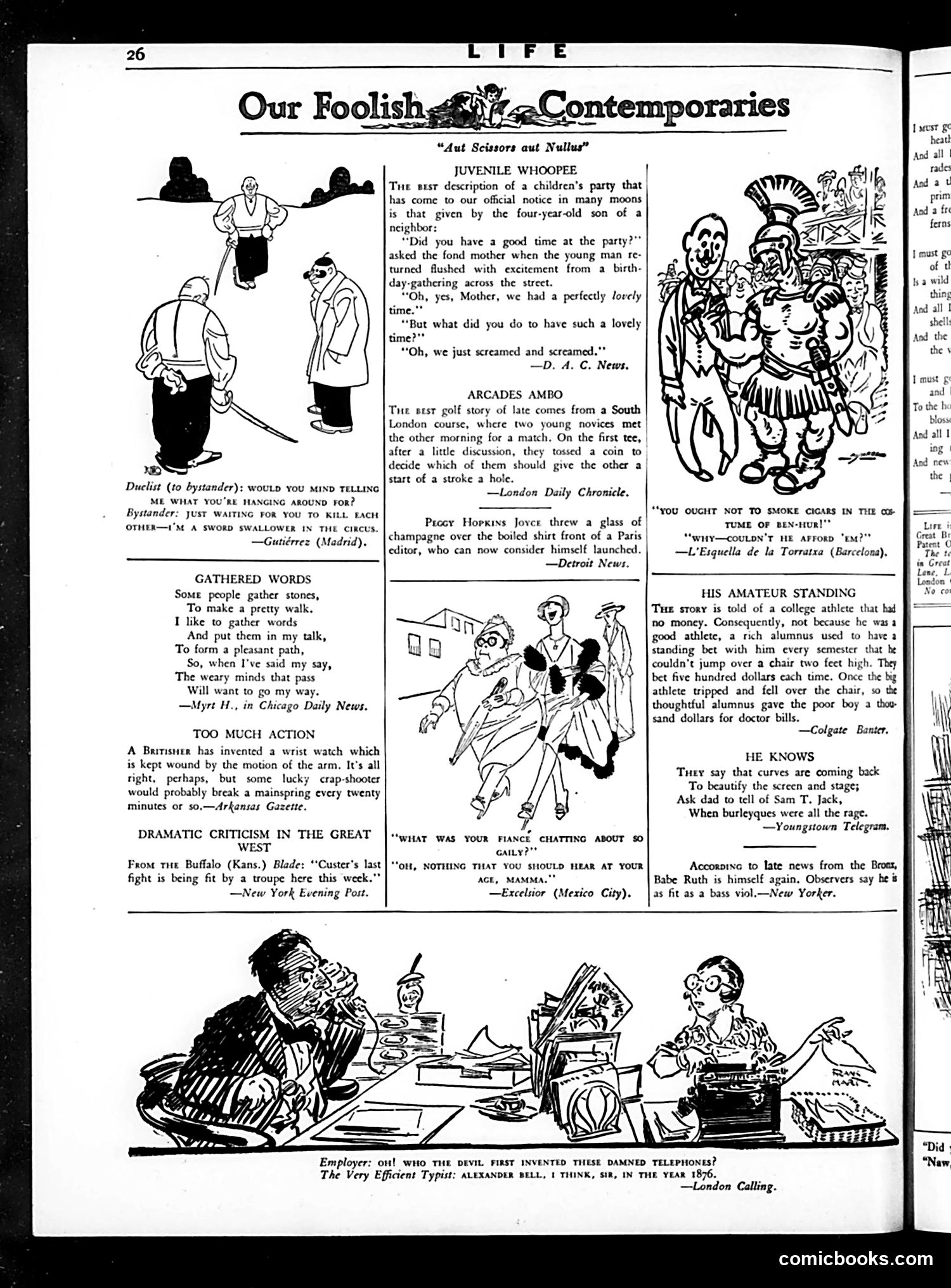 Life — May 31, 1928 — page 28 of 34