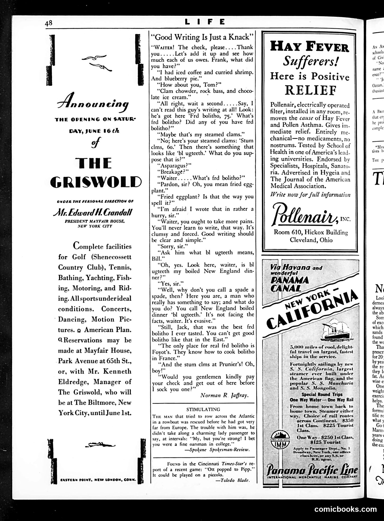 Life — June 7, 1928 — page 50 of 54