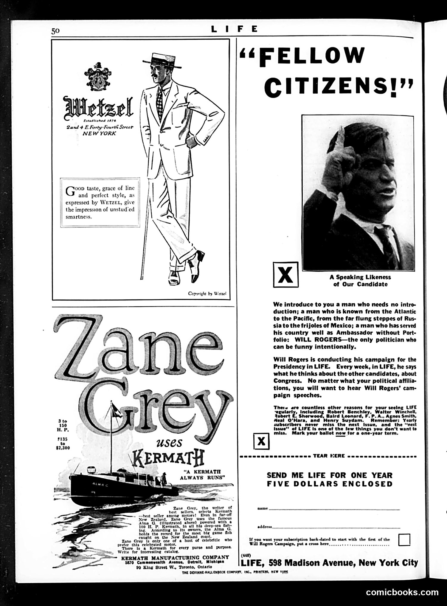 Life — June 7, 1928 — page 52 of 54