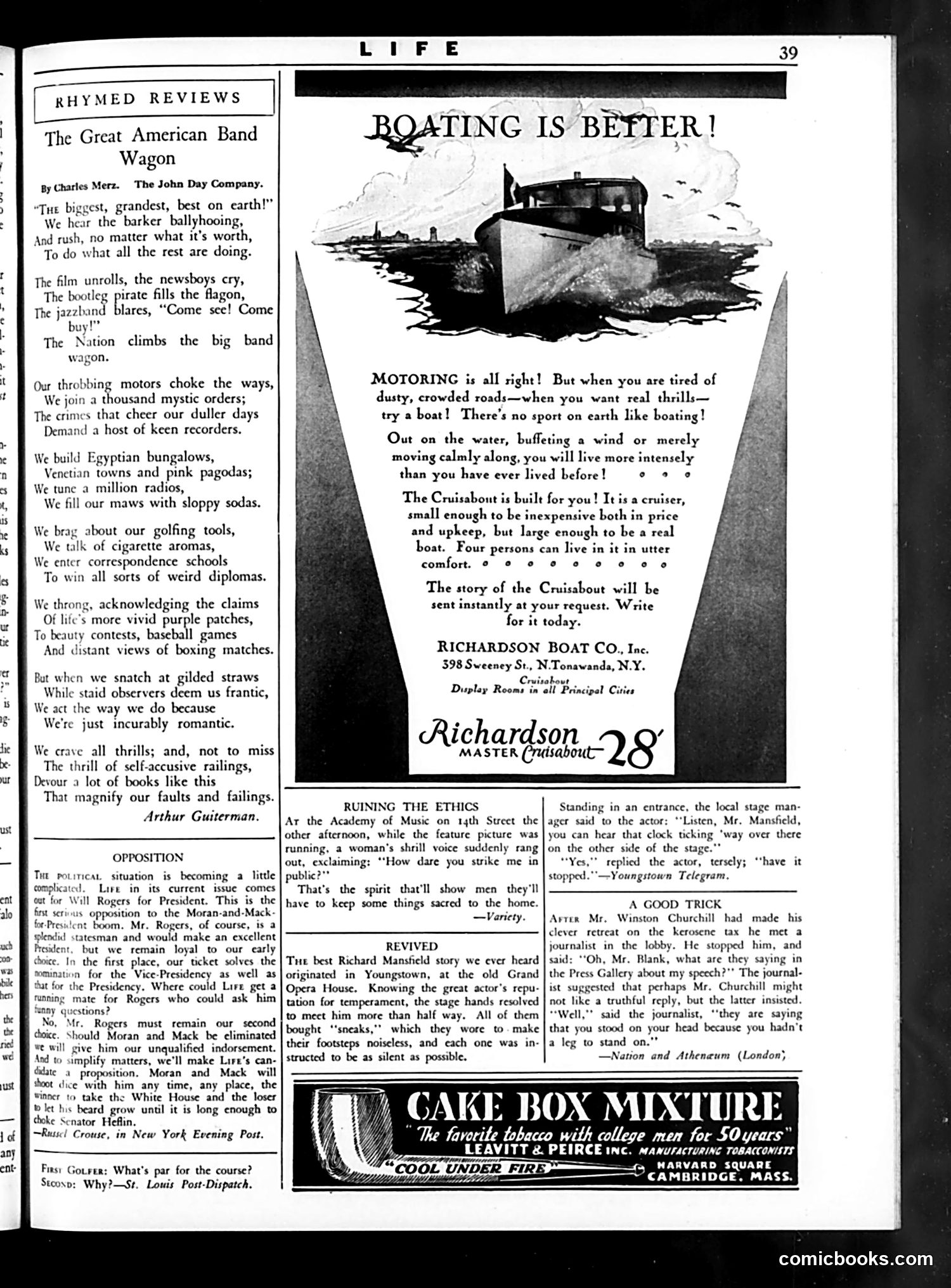 Life — June 14, 1928 — page 41 of 42