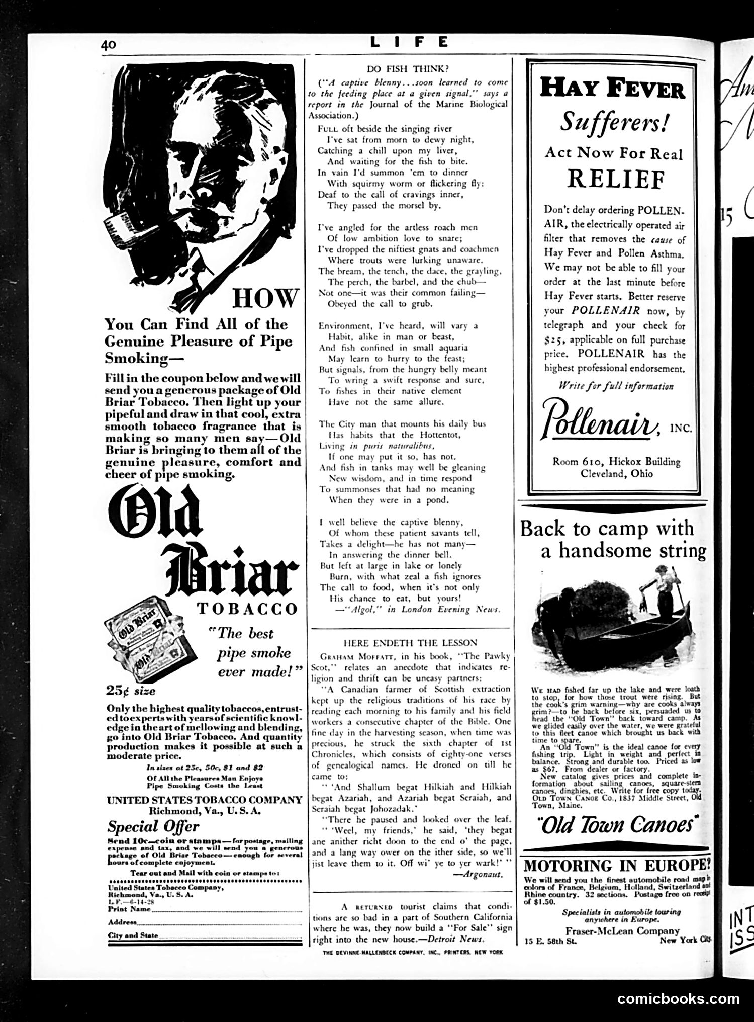 Life — June 14, 1928 — page 42 of 42