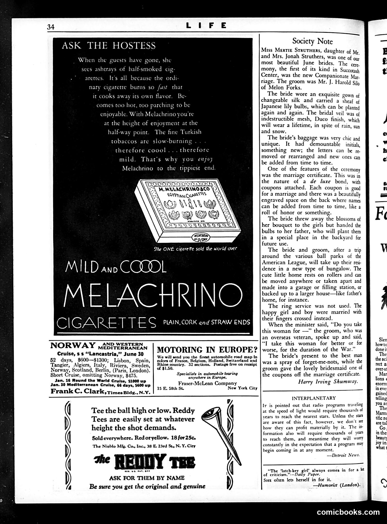 Life — June 21, 1928 — page 36 of 38