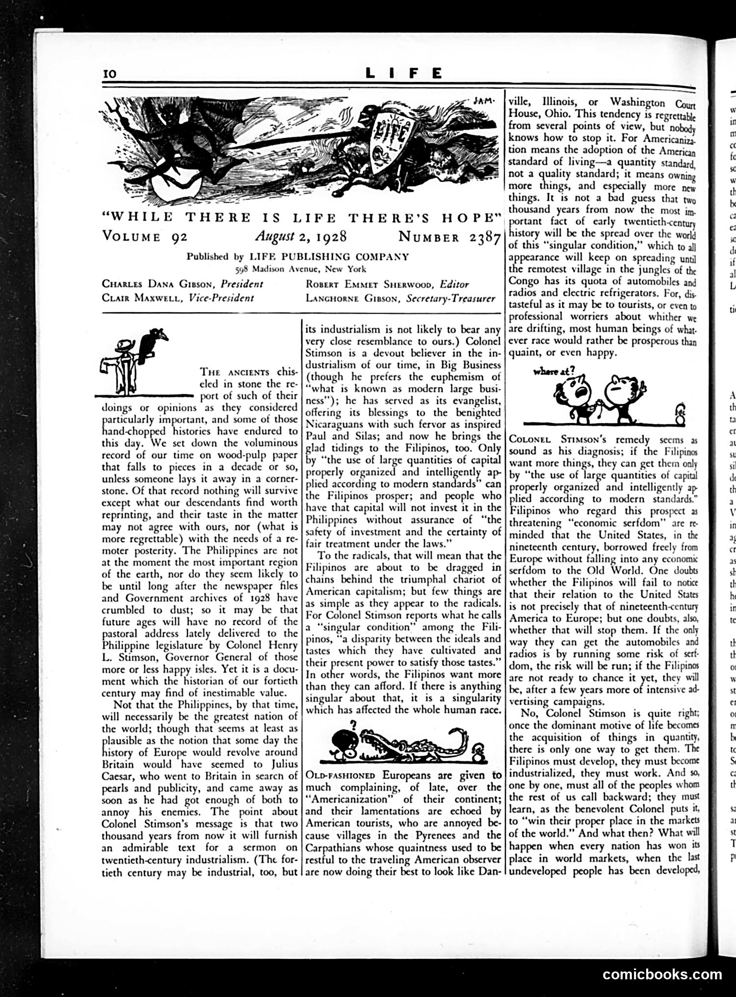 Life — August 2, 1928 — page 12 of 36