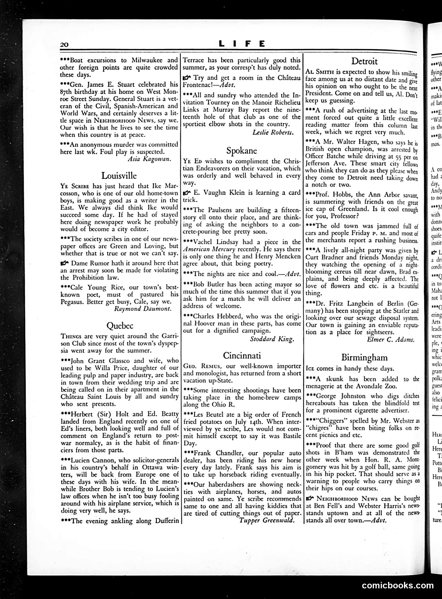 Life — August 2, 1928 — page 22 of 36