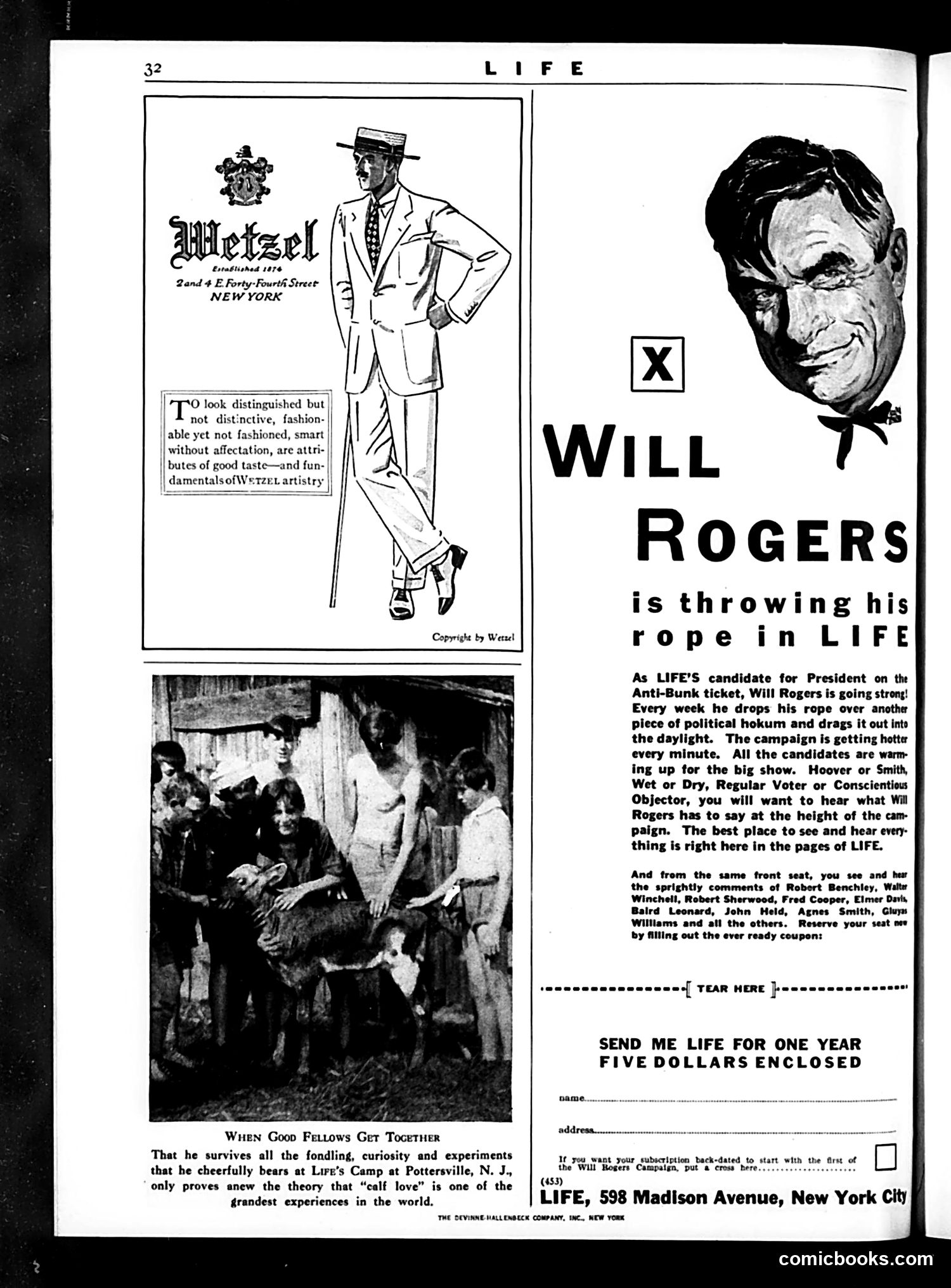Life — August 2, 1928 — page 34 of 36