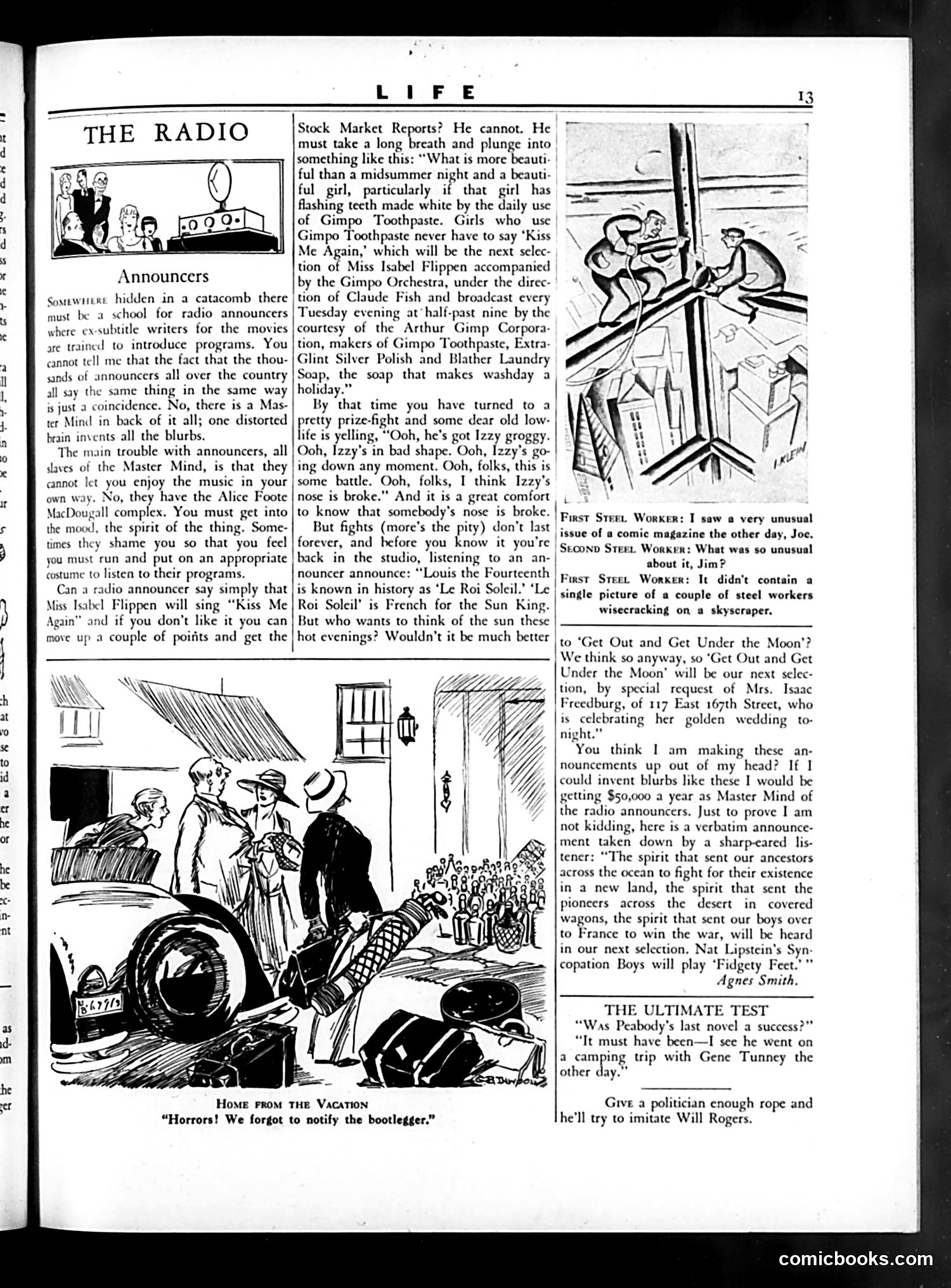 Life — August 9, 1928 — page 15 of 40