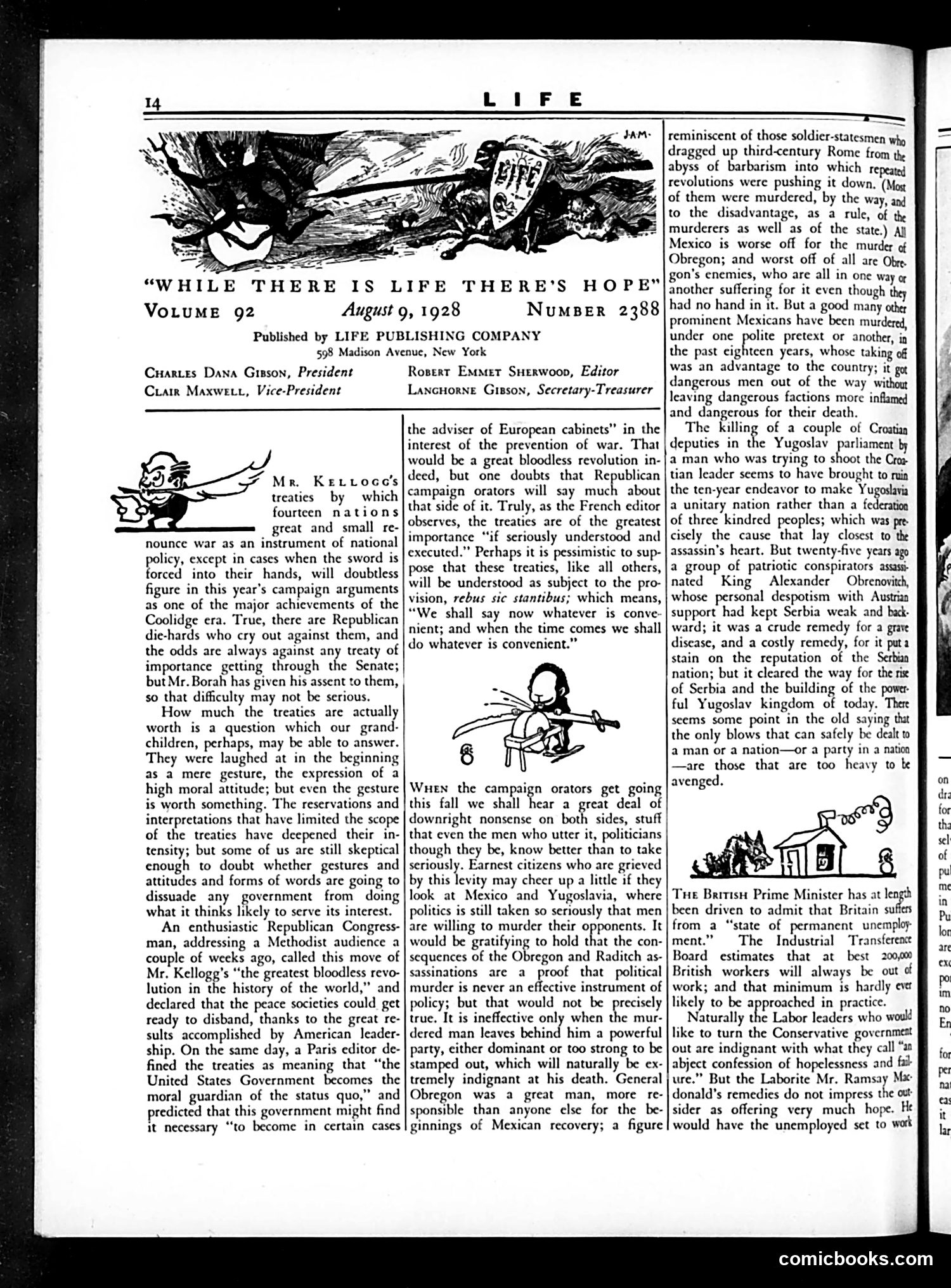Life — August 9, 1928 — page 16 of 40