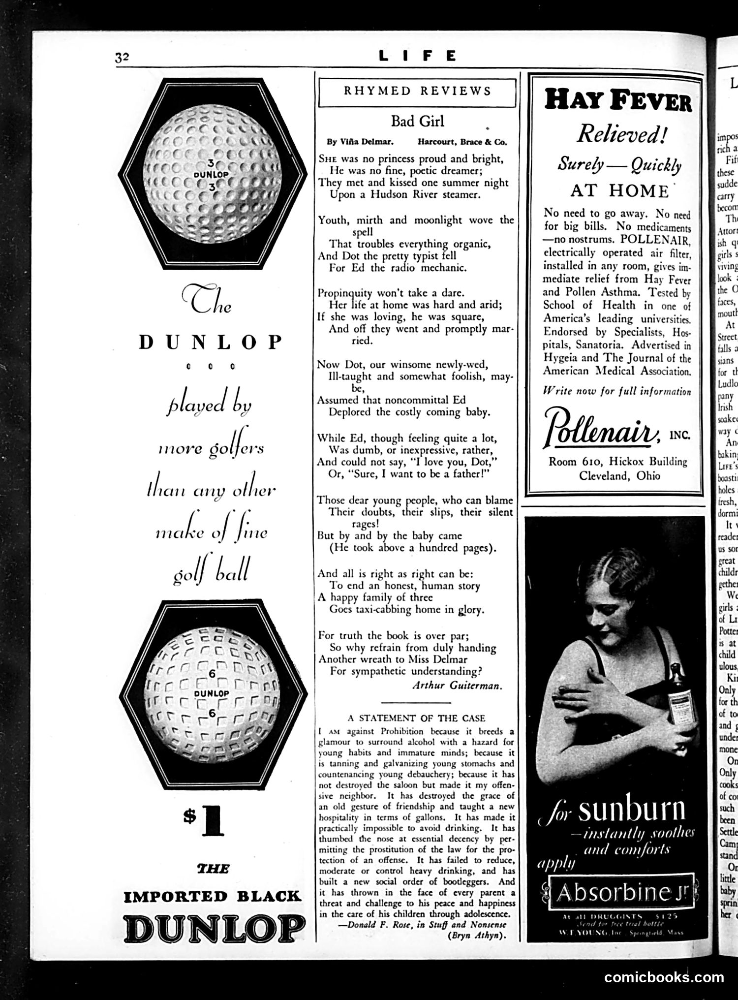 Life — August 9, 1928 — page 34 of 40