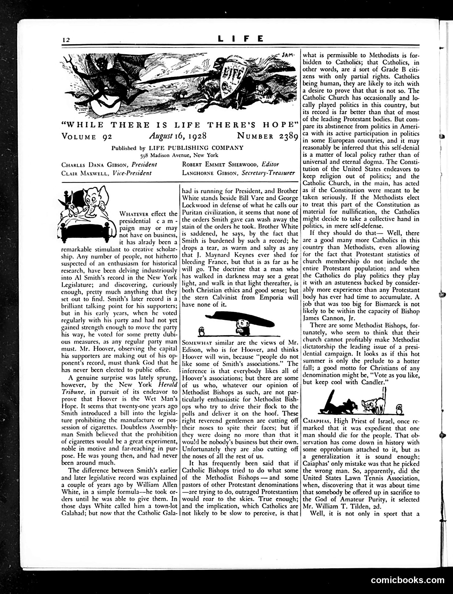 Life — August 16, 1928 — page 20 of 48