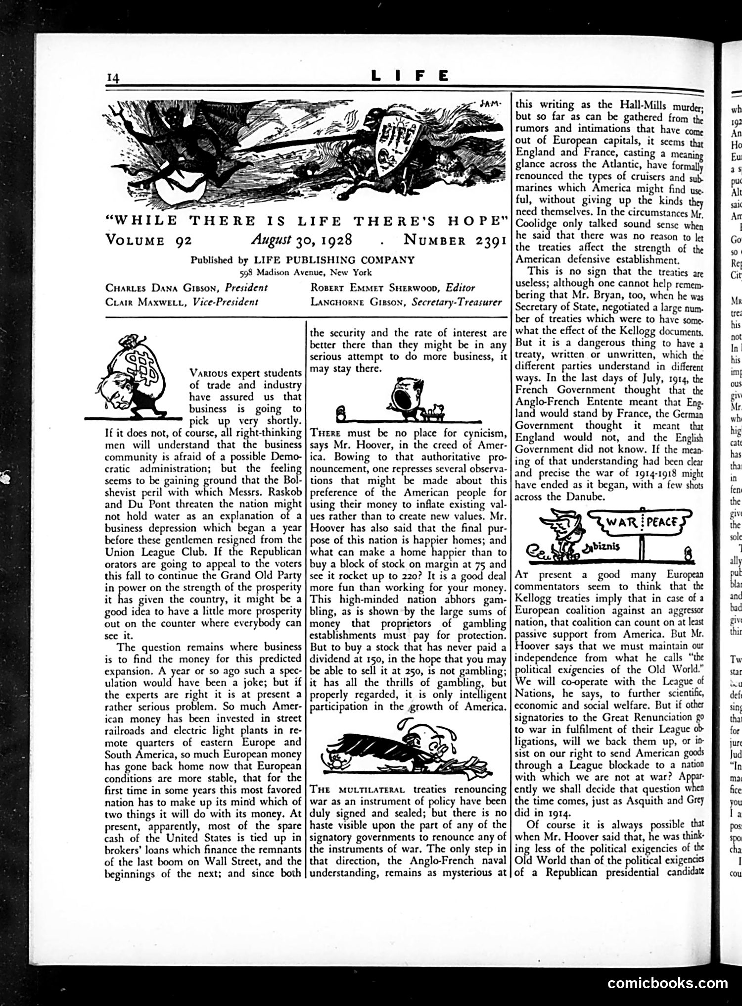 Life — August 30, 1928 — page 16 of 36