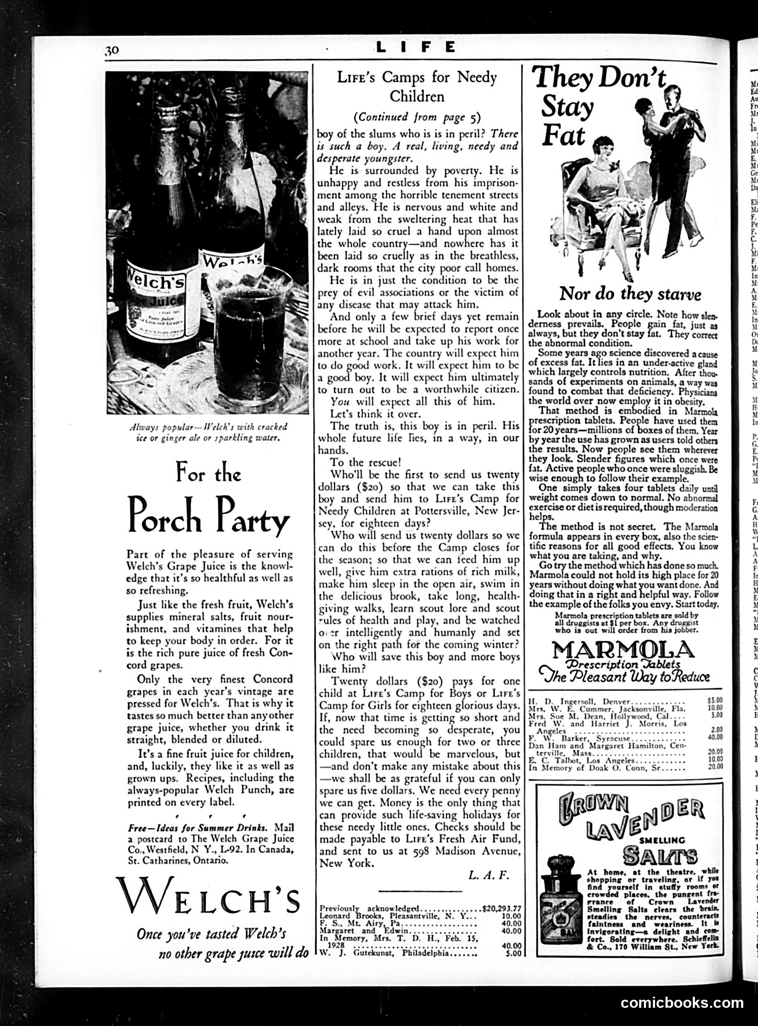 Life — August 30, 1928 — page 32 of 36