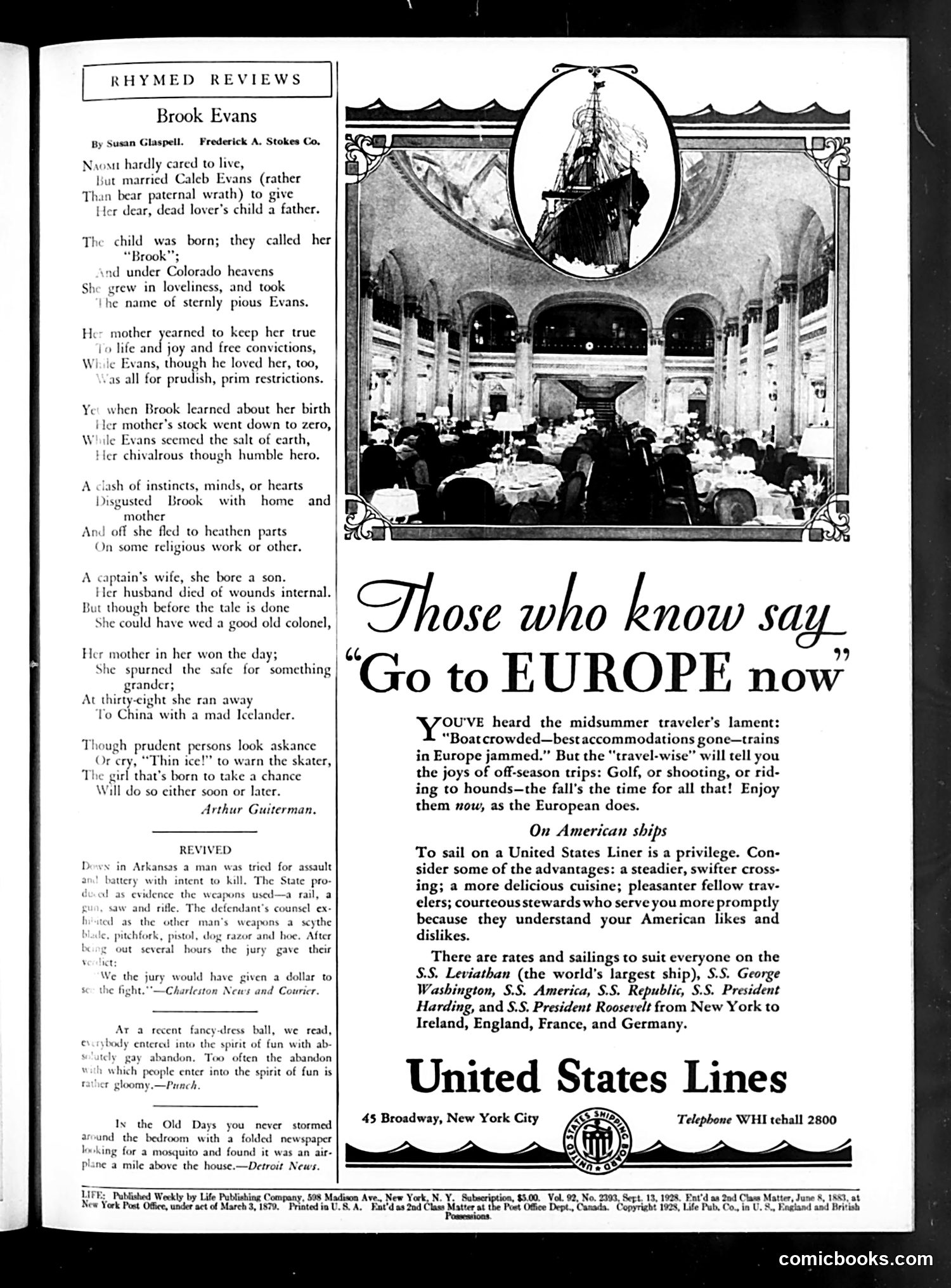 Life — September 14, 1928 — page 3 of 40