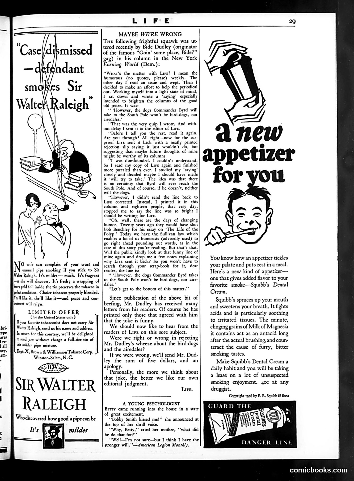 Life — September 21, 1928 — page 31 of 36