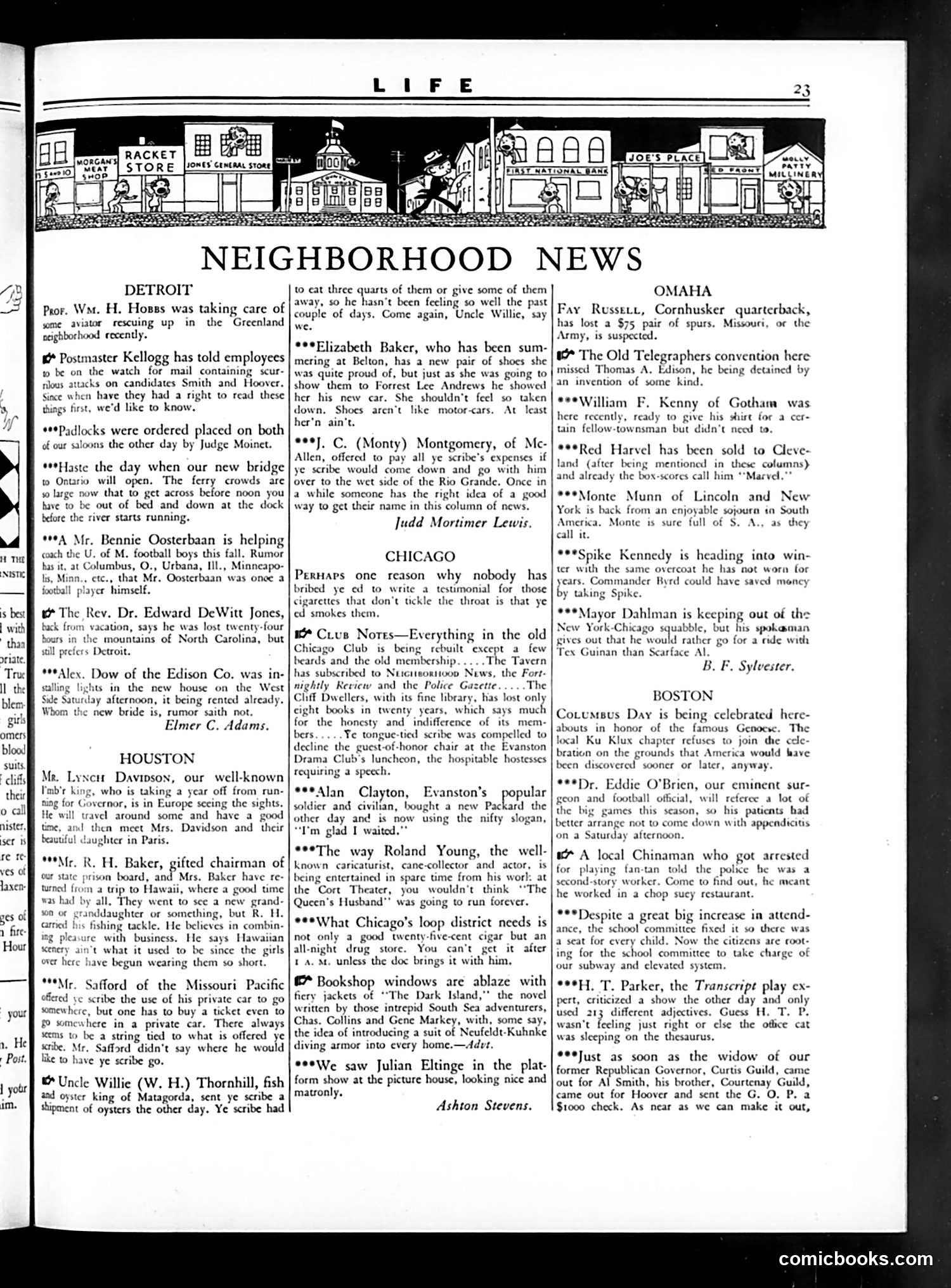 Life — October 12, 1928 — page 25 of 44