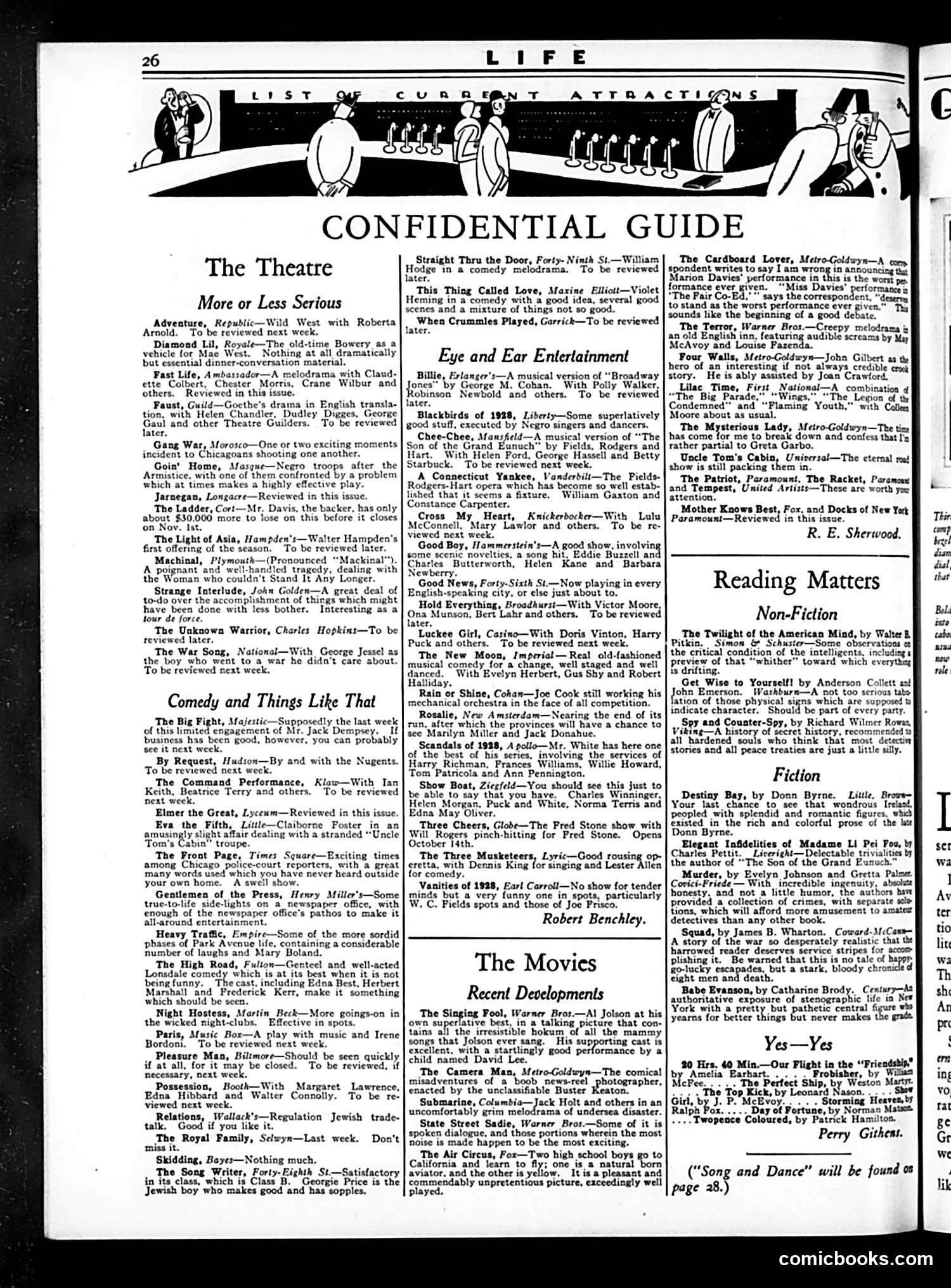 Life — October 12, 1928 — page 28 of 44