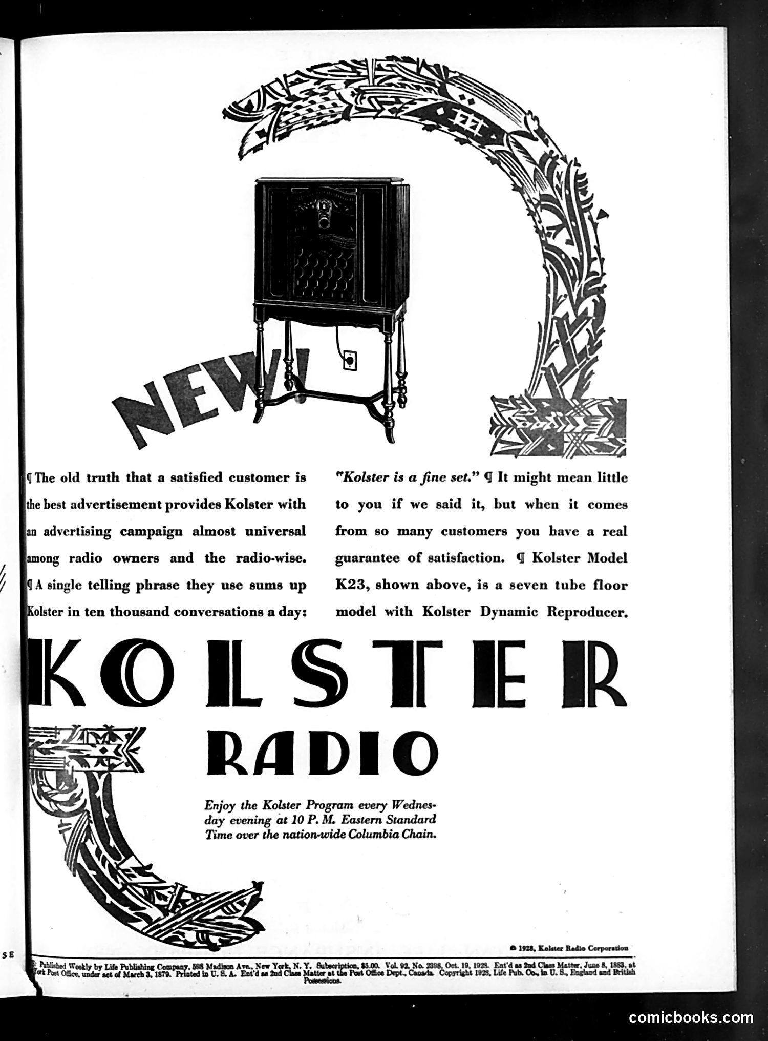 Life — October 19, 1928 — page 3 of 40