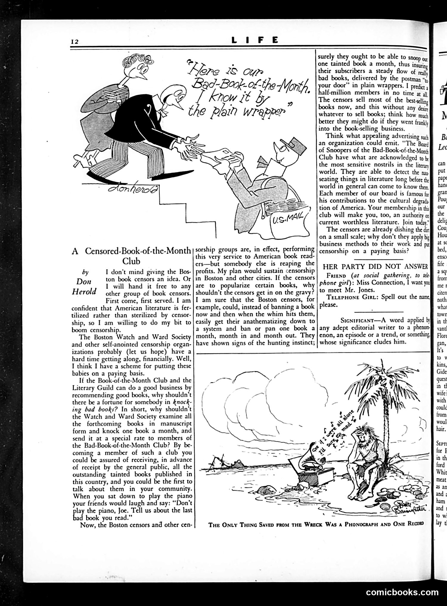 Life — October 19, 1928 — page 14 of 40