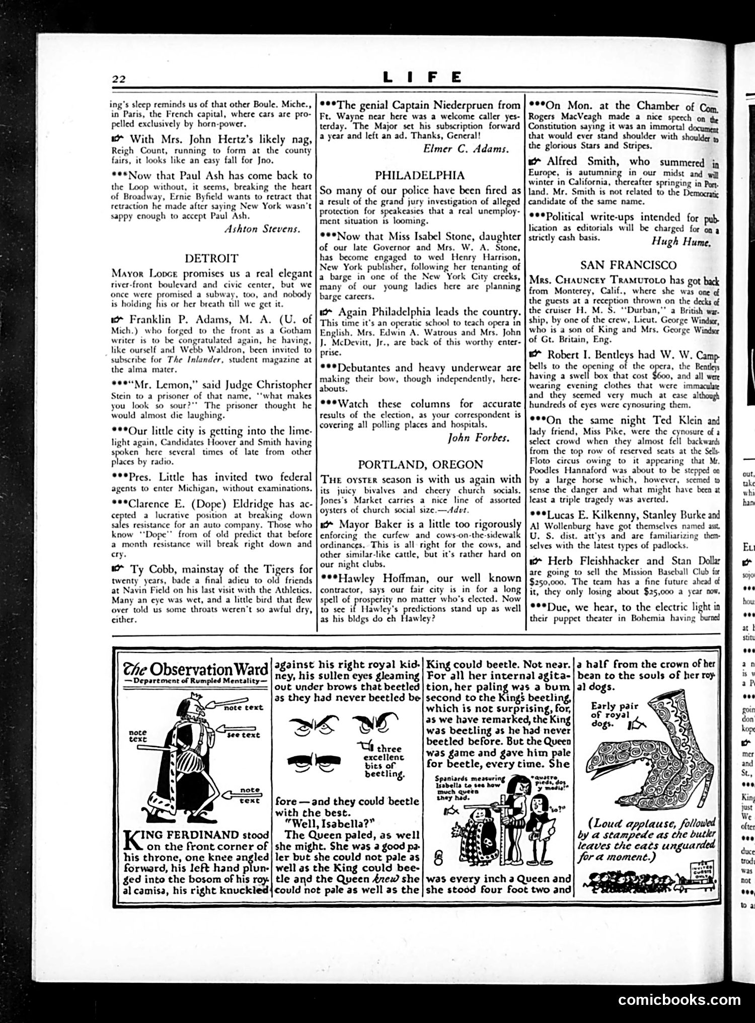 Life — October 19, 1928 — page 24 of 40