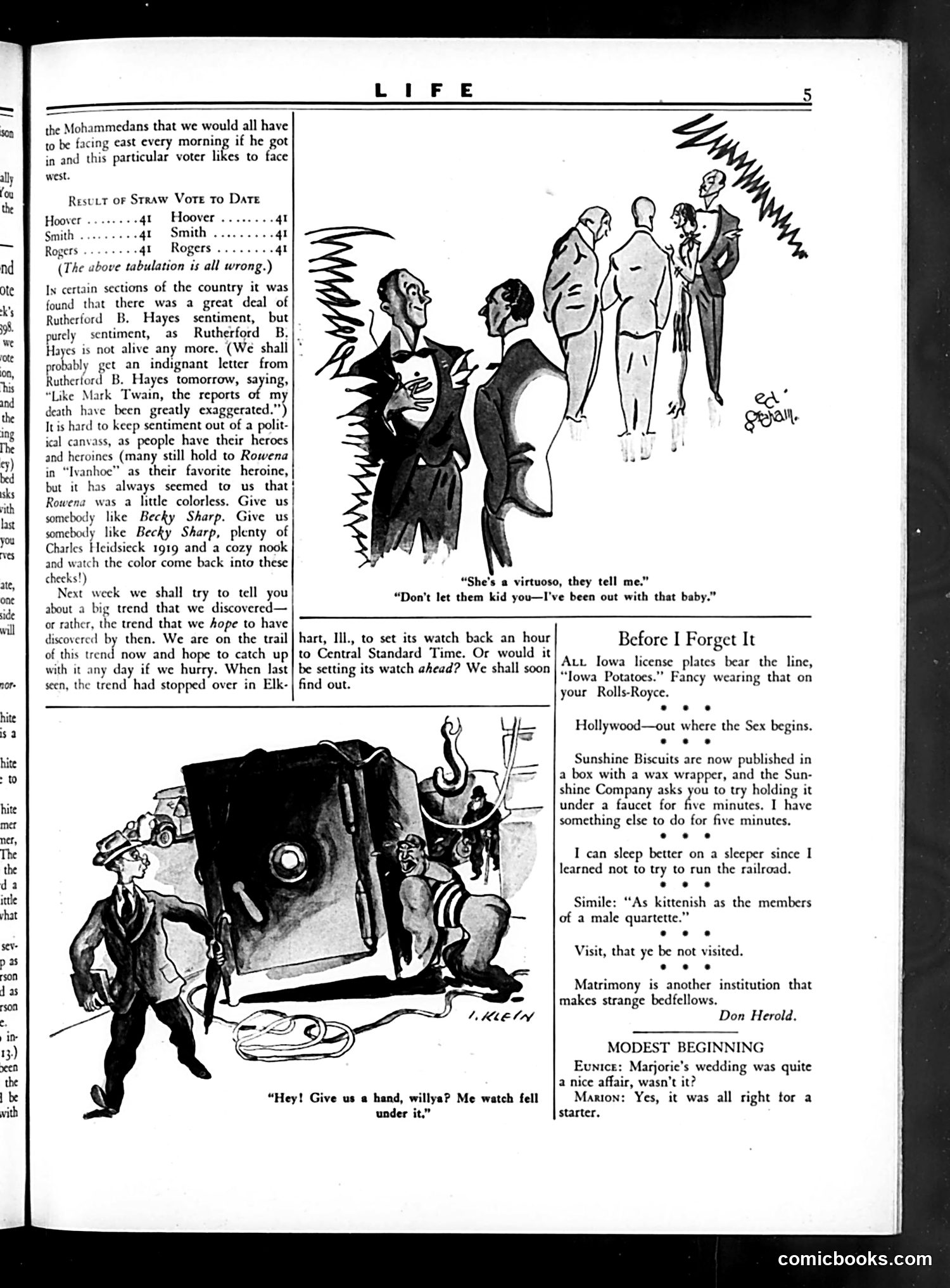 Life — October 26, 1928 — page 7 of 40