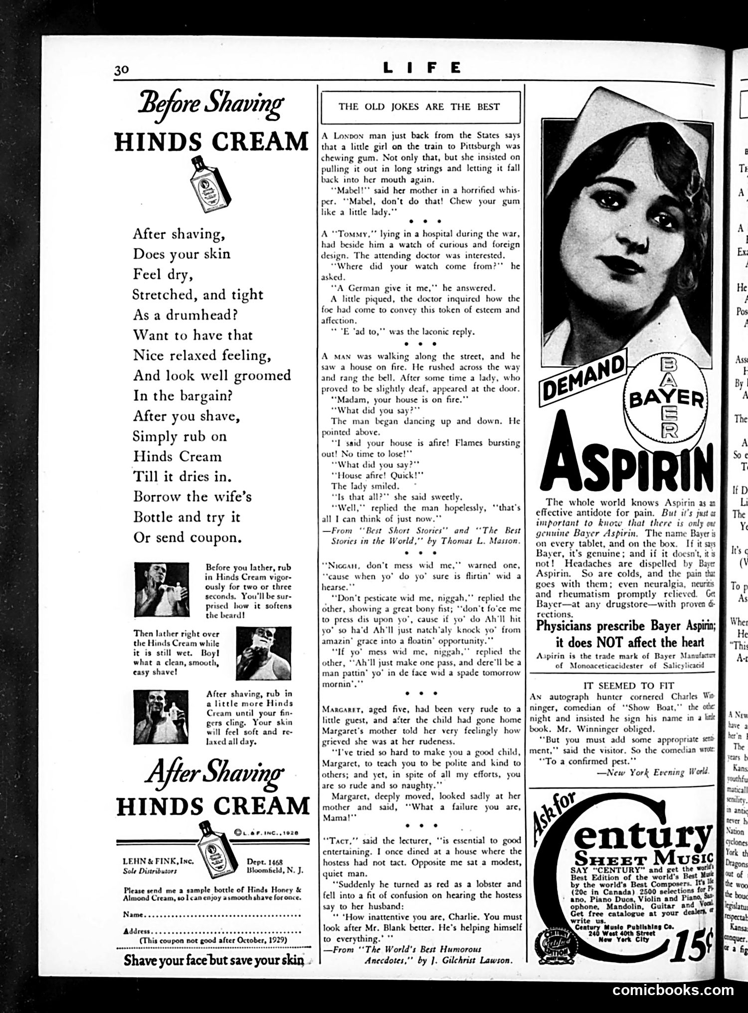 Life — October 26, 1928 — page 32 of 40