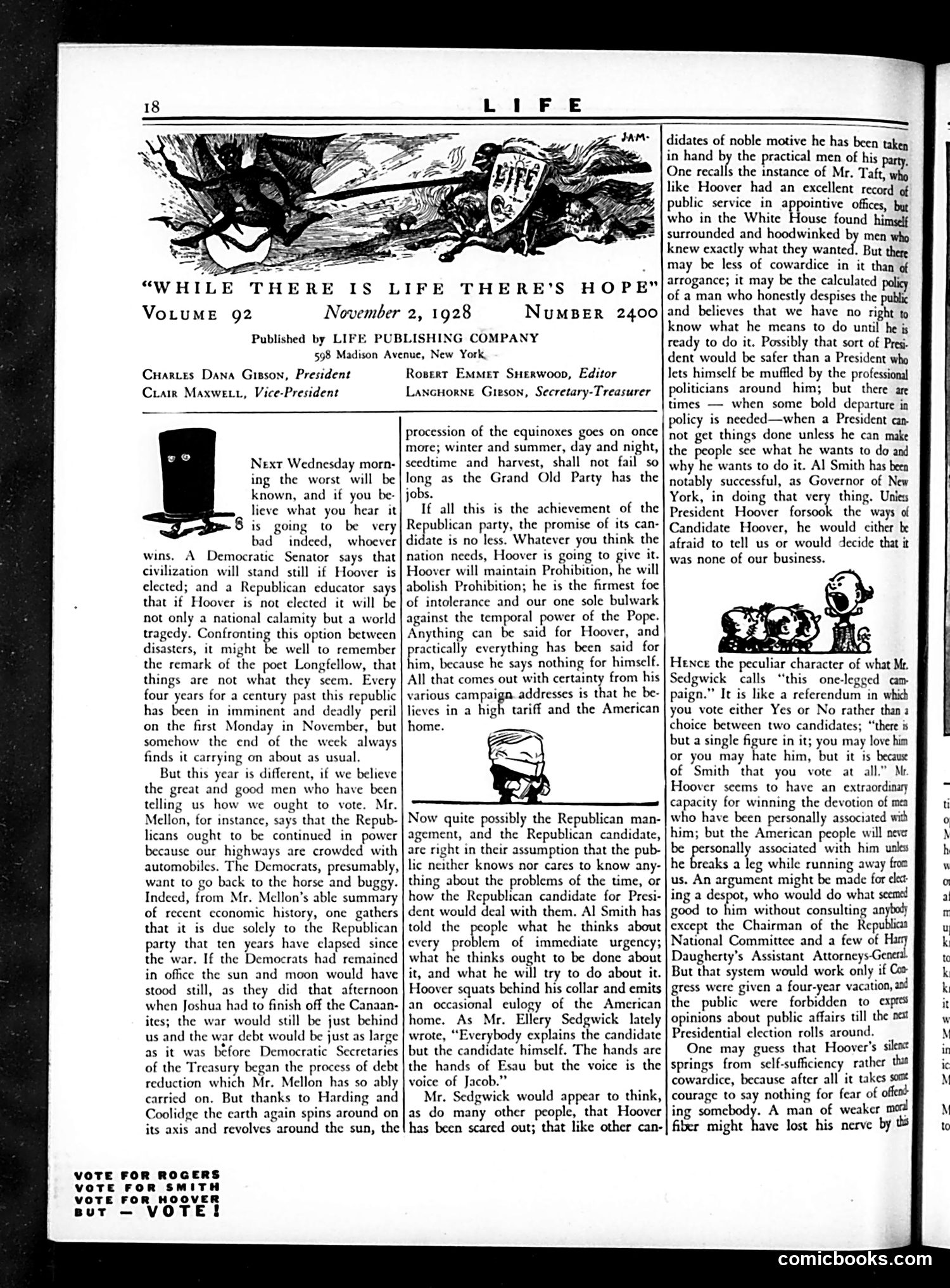 Life — November 2, 1928 — page 20 of 48