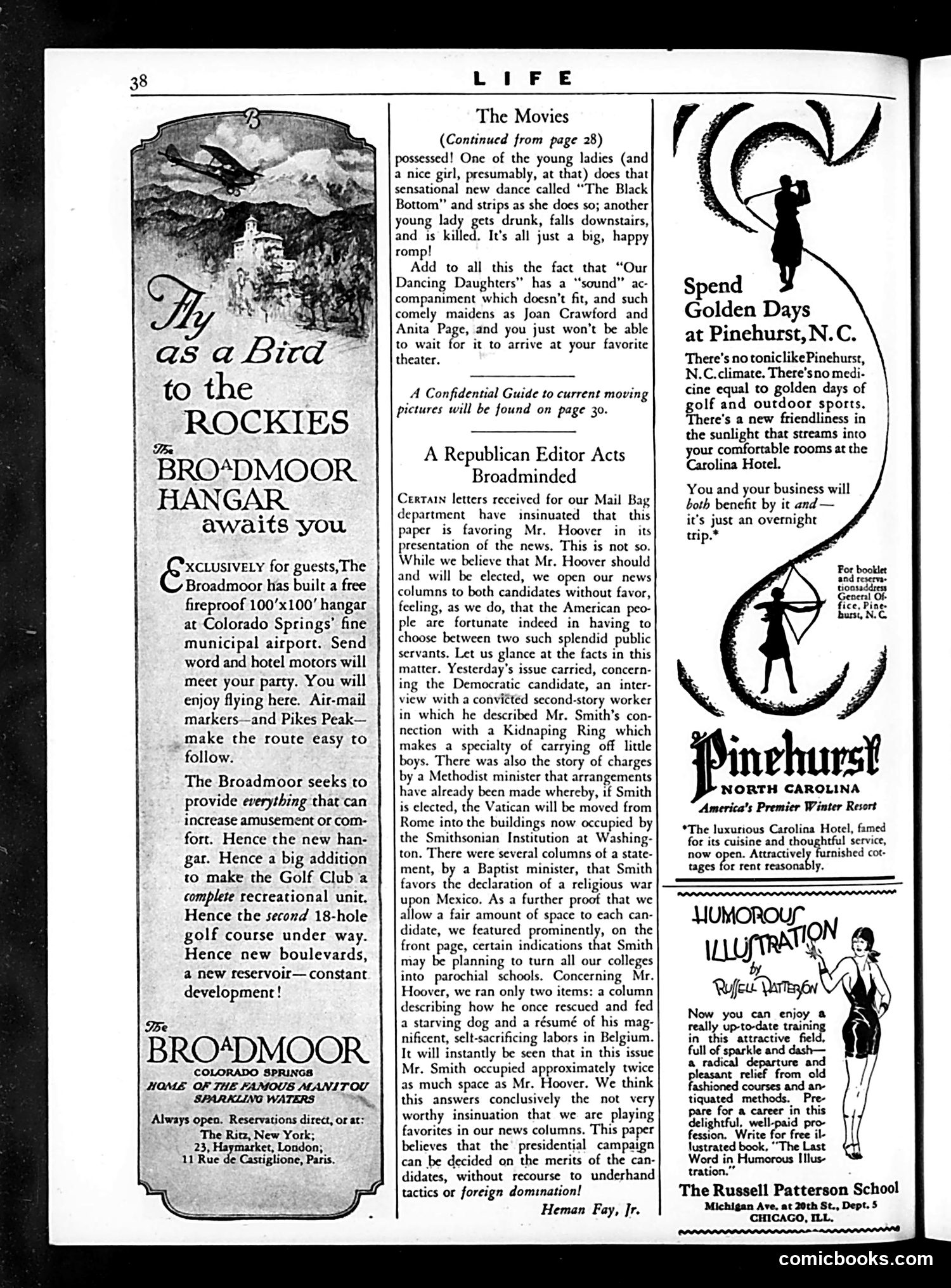 Life — November 2, 1928 — page 40 of 48