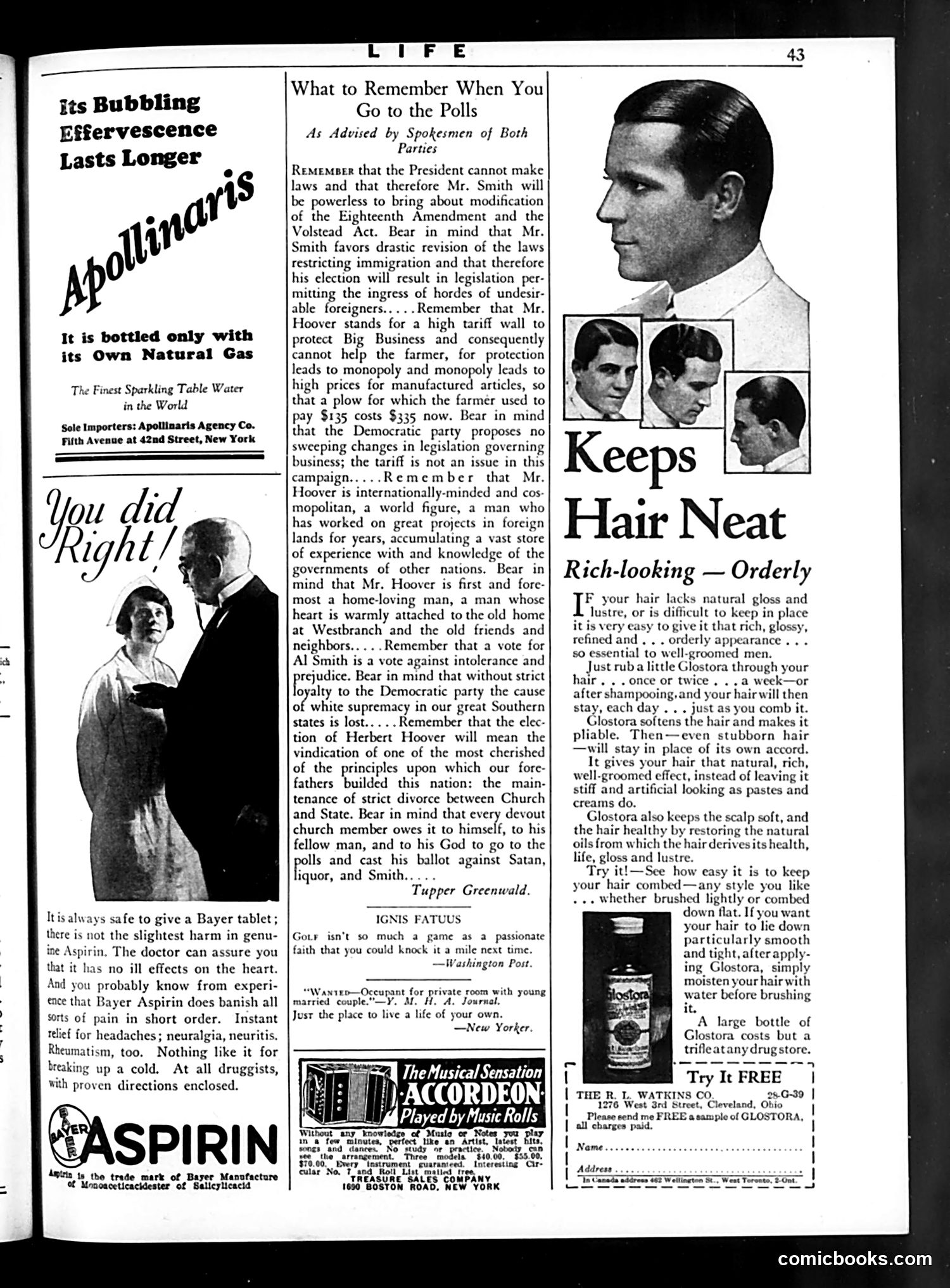 Life — November 2, 1928 — page 45 of 48