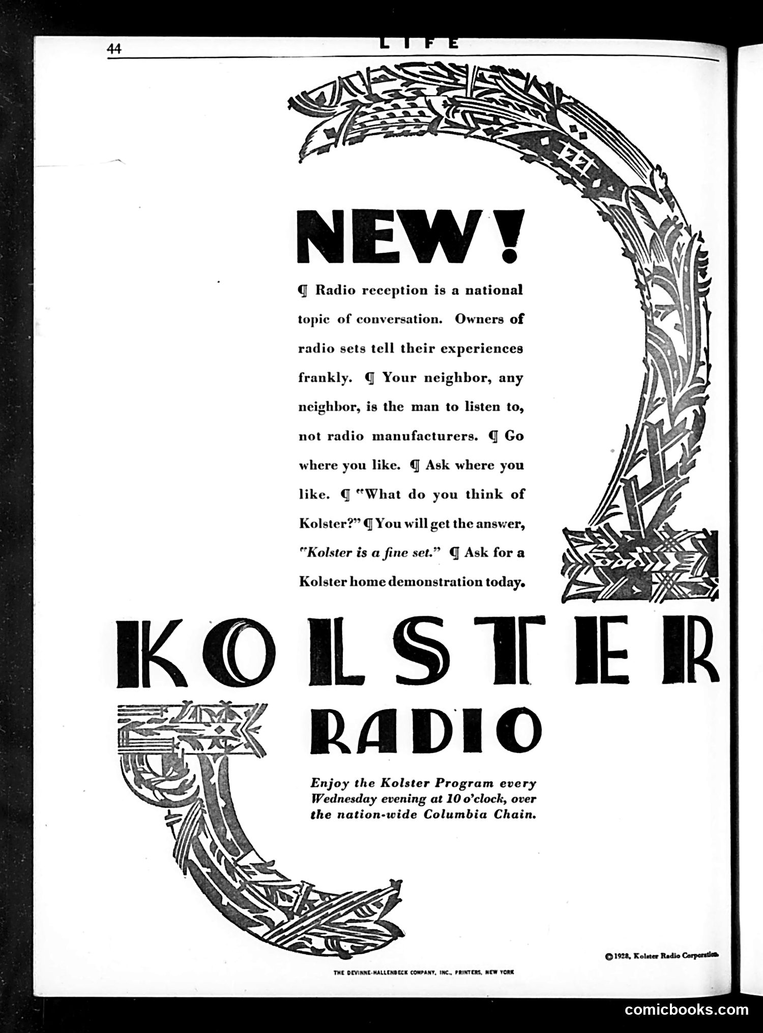 Life — November 2, 1928 — page 46 of 48